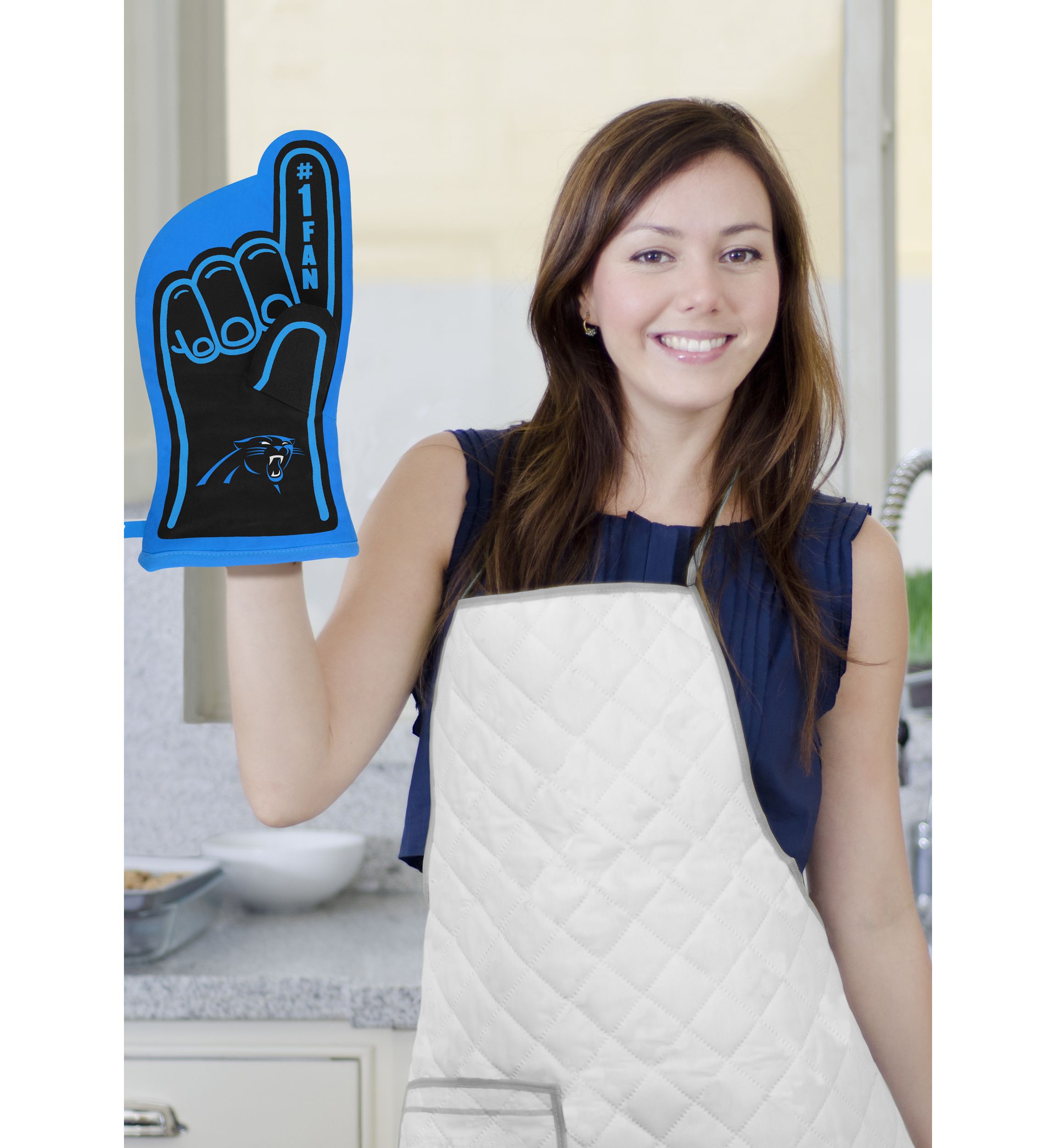 YouTheFan NFL Carolina Panthers #1 Oven Mitt