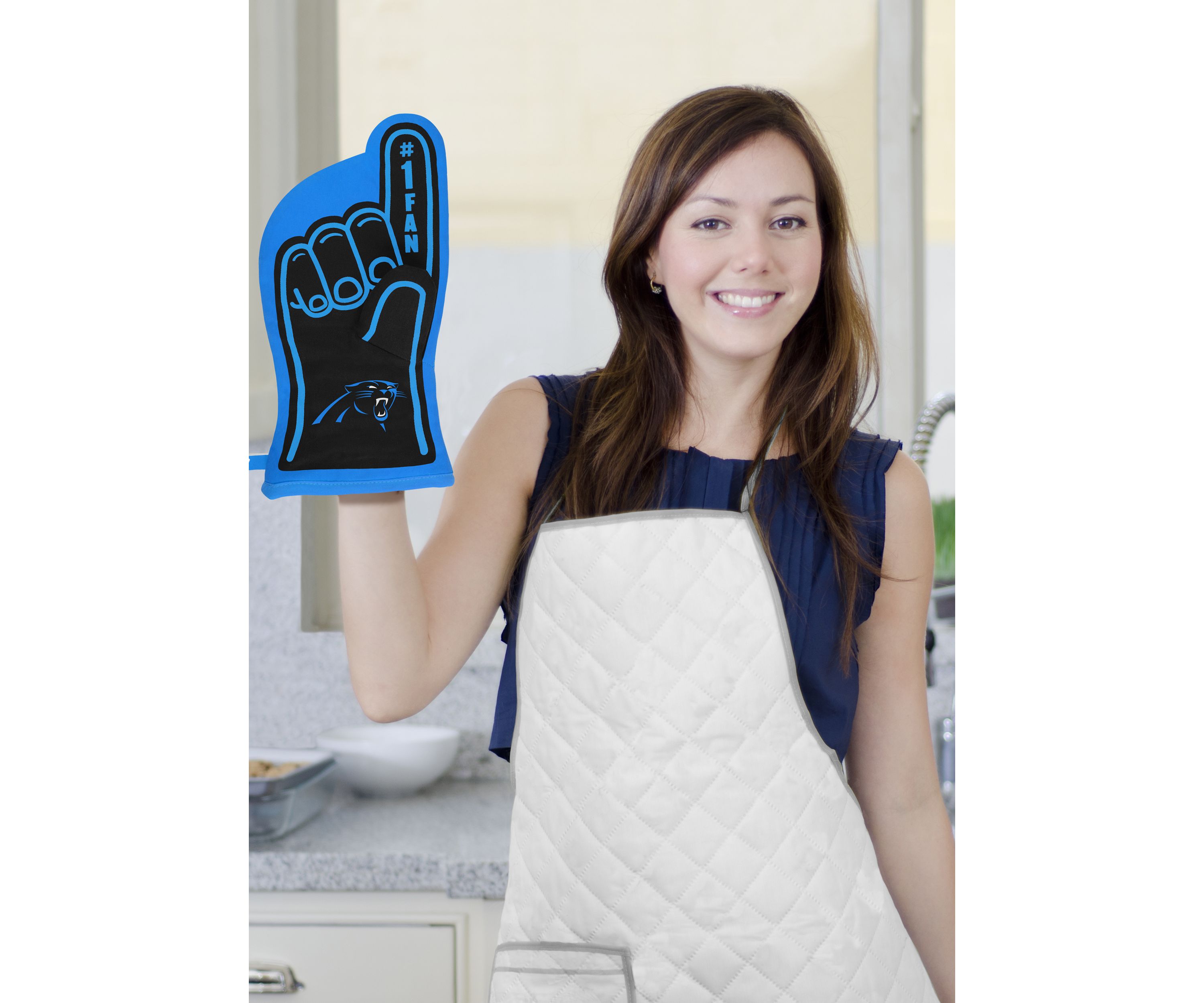 YouTheFan NFL Carolina Panthers #1 Oven Mitt