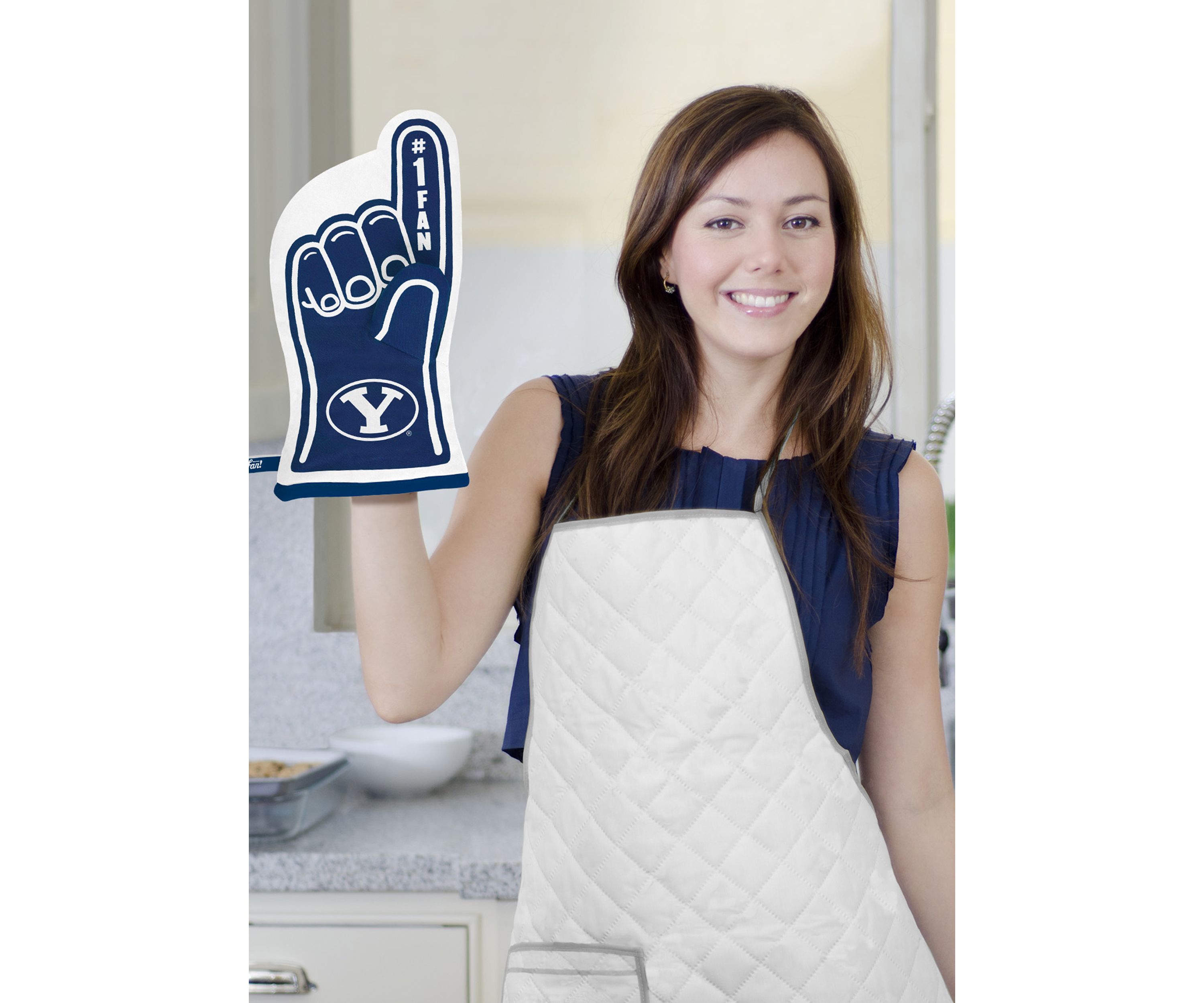 YouTheFan NCAA BYU Cougars #1 Oven Mitt
