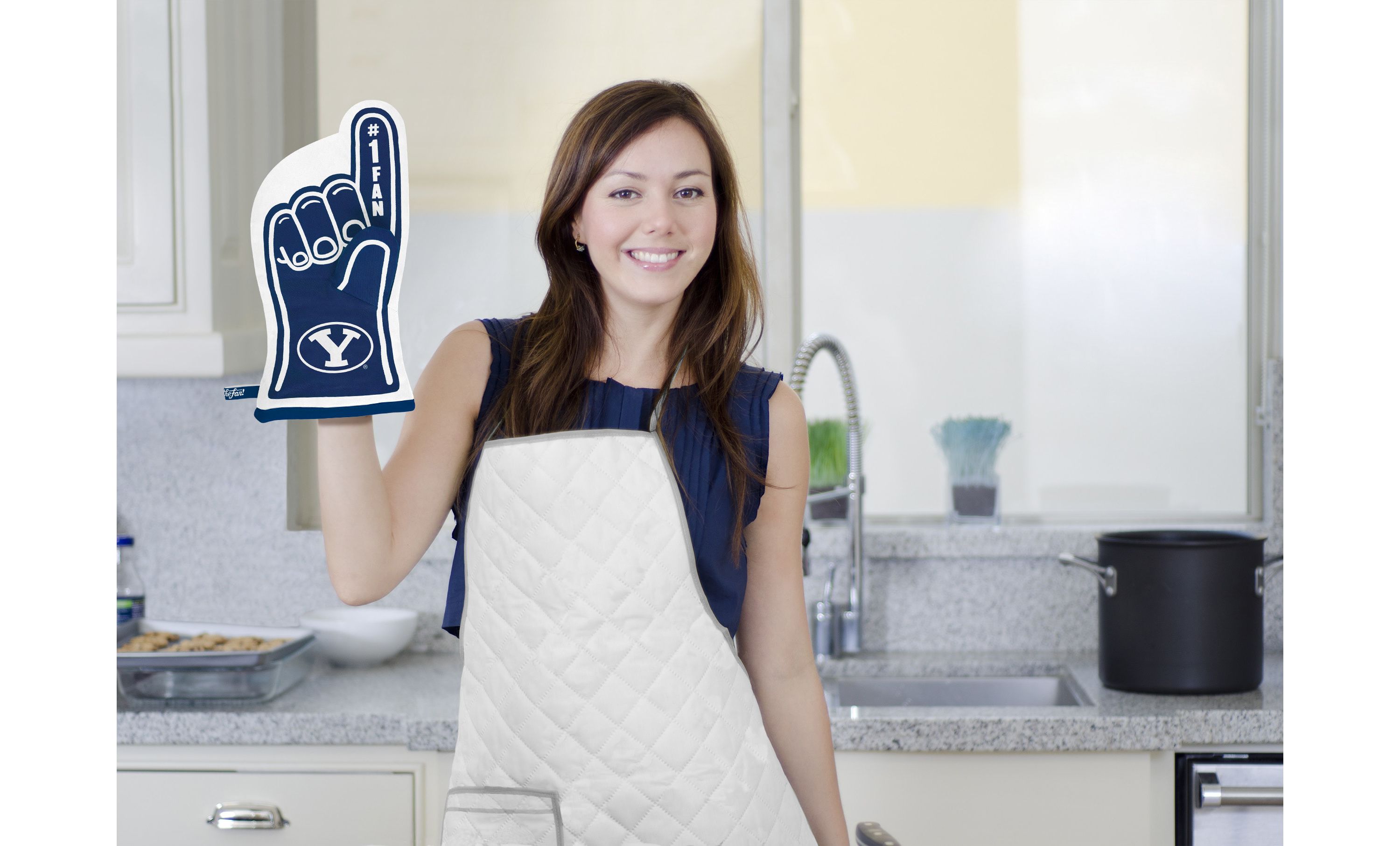 YouTheFan NCAA BYU Cougars #1 Oven Mitt