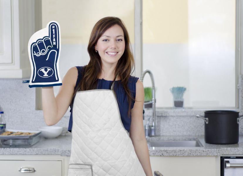 YouTheFan NCAA BYU Cougars #1 Oven Mitt