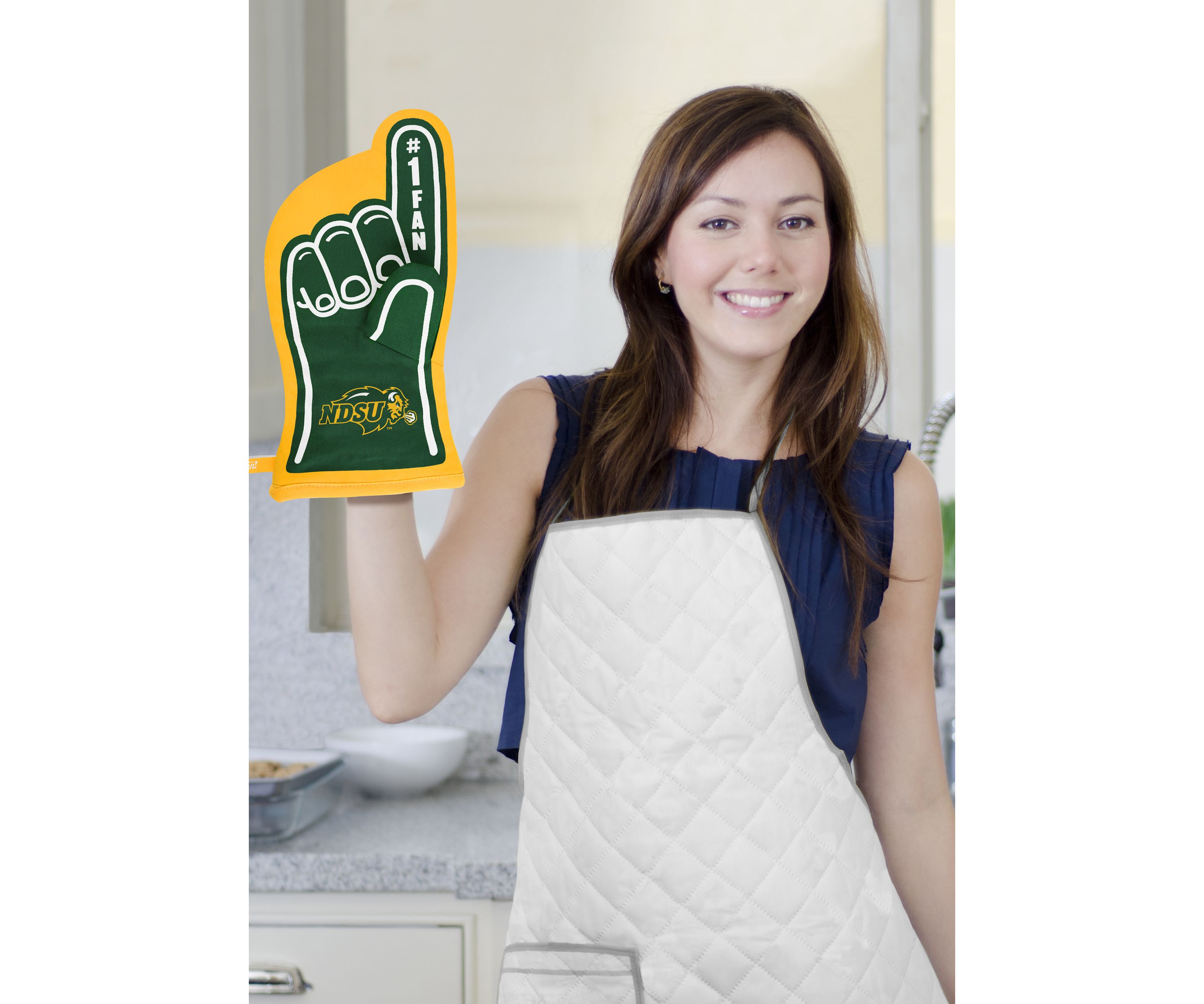 YouTheFan NCAA North Dakota State Bison #1 Oven Mitt