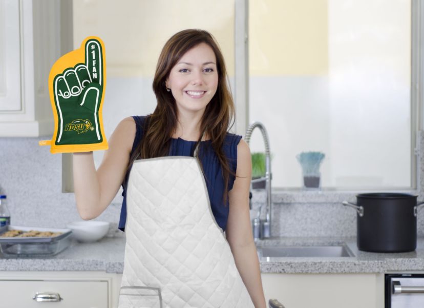 YouTheFan NCAA North Dakota State Bison #1 Oven Mitt
