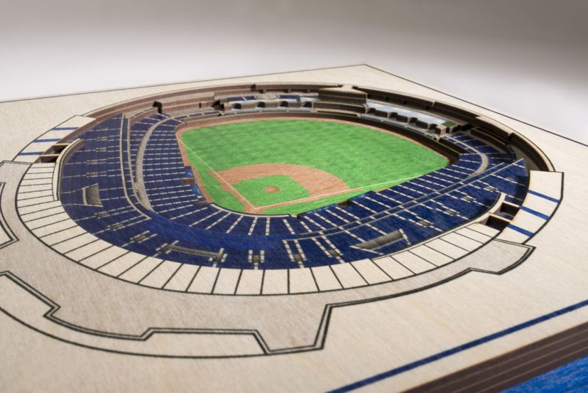 YouTheFan MLB Kansas City Royals 5-Layer StadiumView 3D Wall Art - Kauffman Stadium