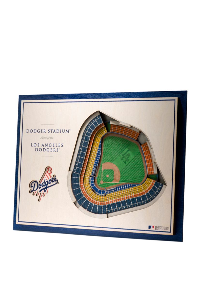 YouTheFan MLB Los Angeles Dodgers 5-Layer StadiumView 3D Wall Art - Dodger Stadium