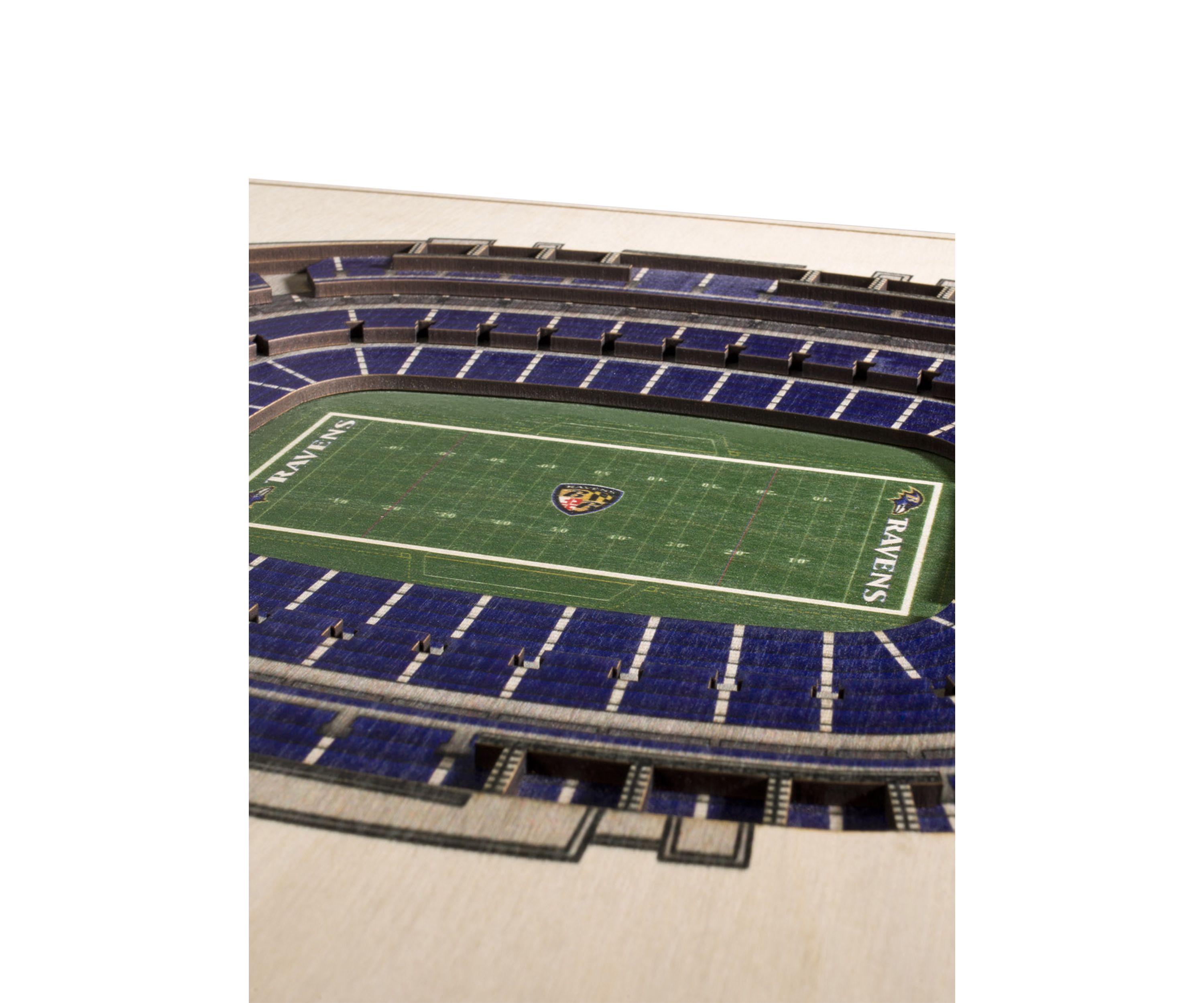 YouTheFan NFL Baltimore Ravens 5-Layer StadiumView 3D Wall Art - M&T Bank Stadium