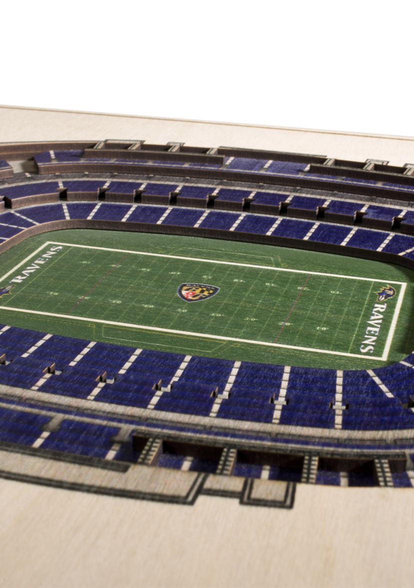 YouTheFan NFL Baltimore Ravens 5-Layer StadiumView 3D Wall Art - M&T Bank Stadium