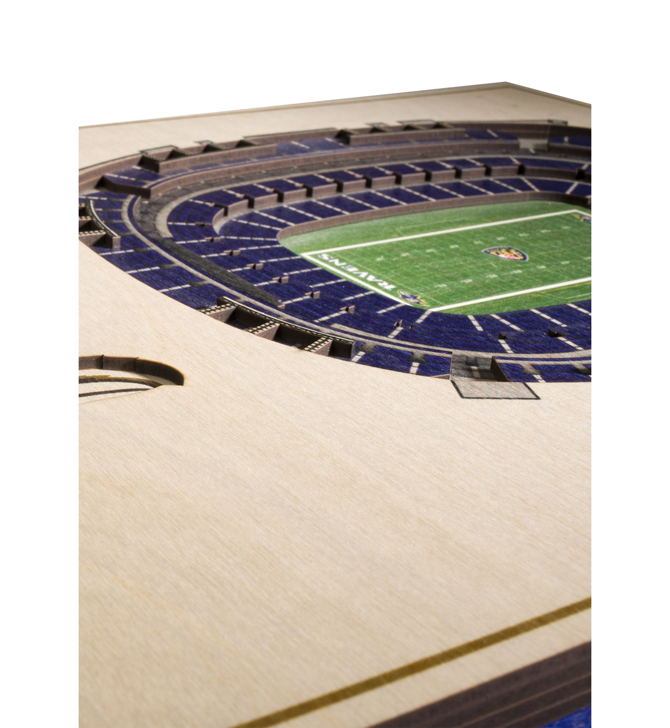 YouTheFan NFL Baltimore Ravens 5-Layer StadiumView 3D Wall Art - M&T Bank Stadium