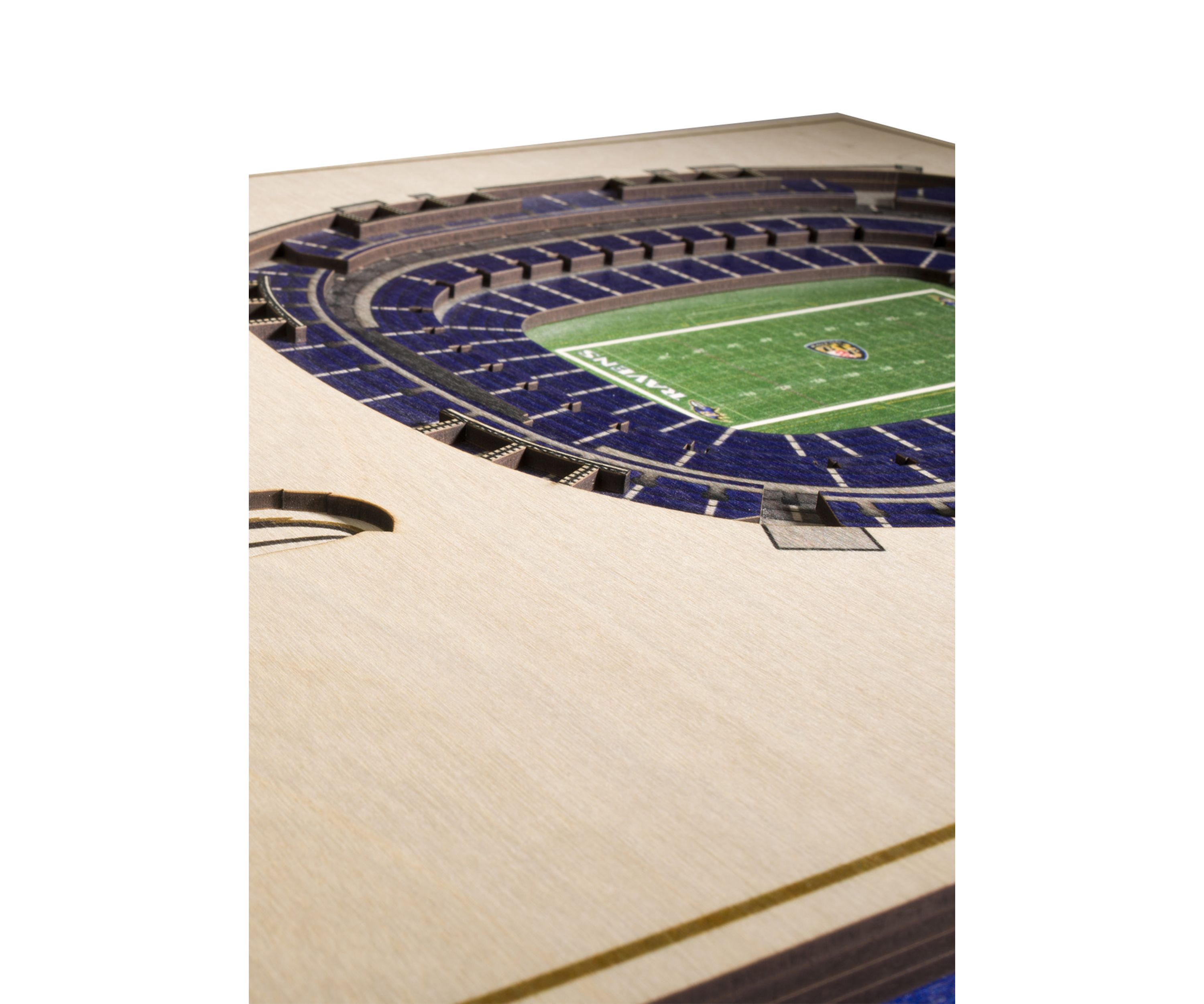 YouTheFan NFL Baltimore Ravens 5-Layer StadiumView 3D Wall Art - M&T Bank Stadium