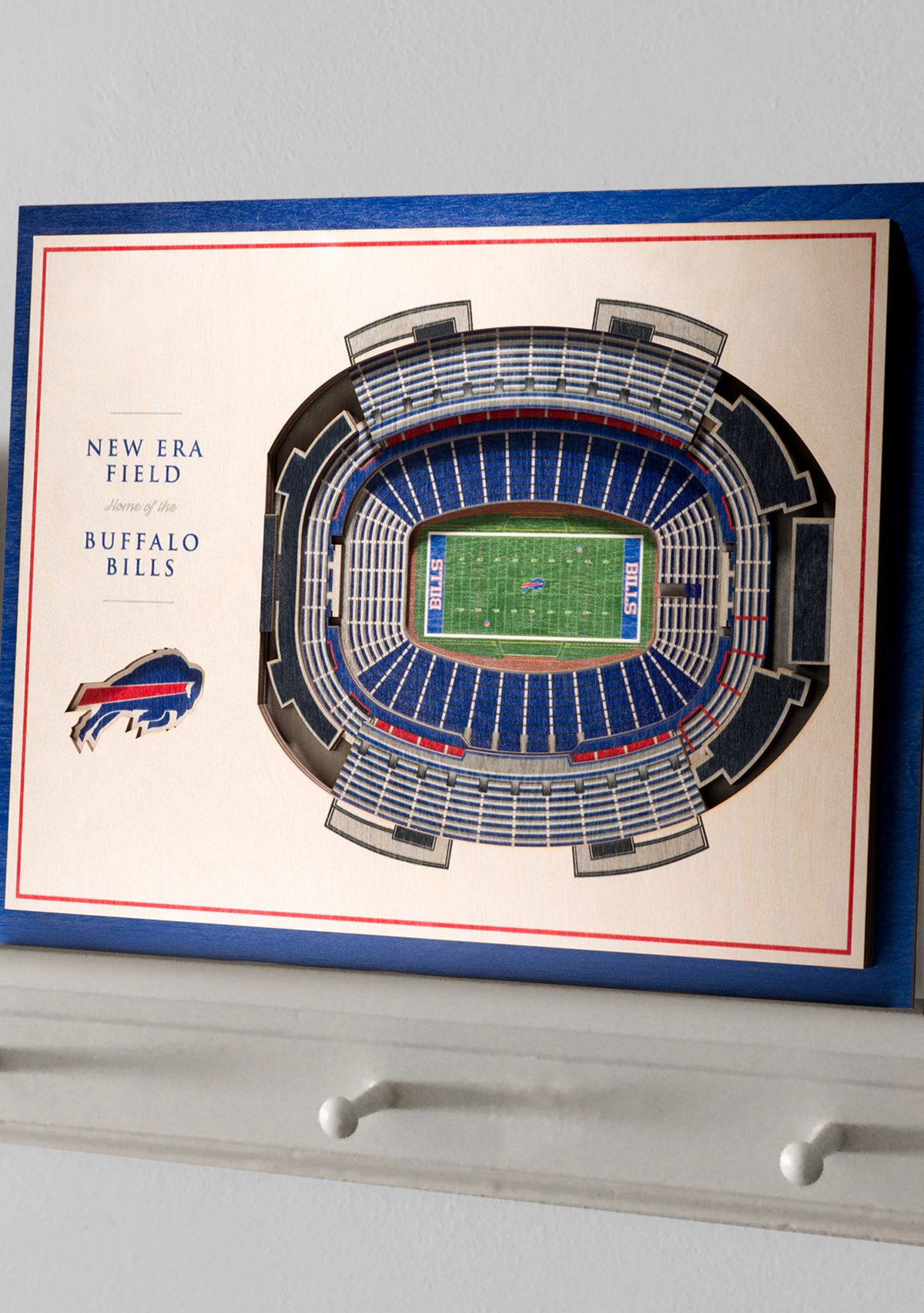 YouTheFan NFL Buffalo Bills 5-Layer StadiumView 3D Wall Art - New Era Field