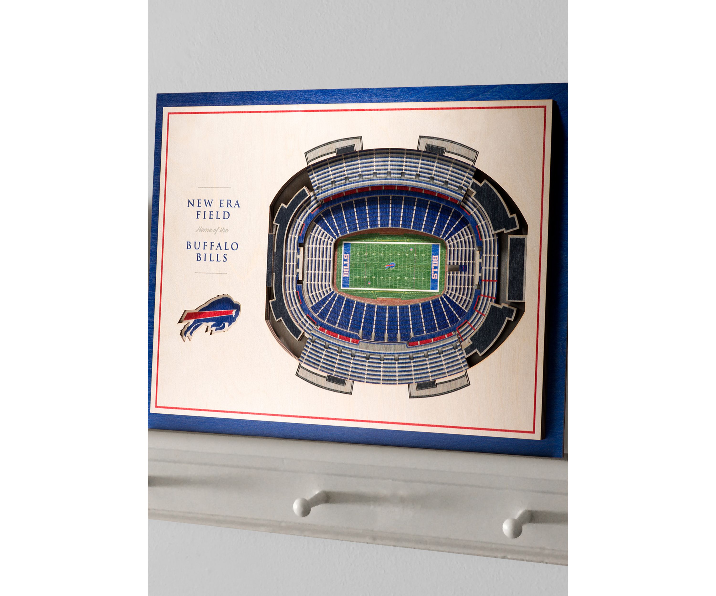 YouTheFan NFL Buffalo Bills 5-Layer StadiumView 3D Wall Art - New Era Field