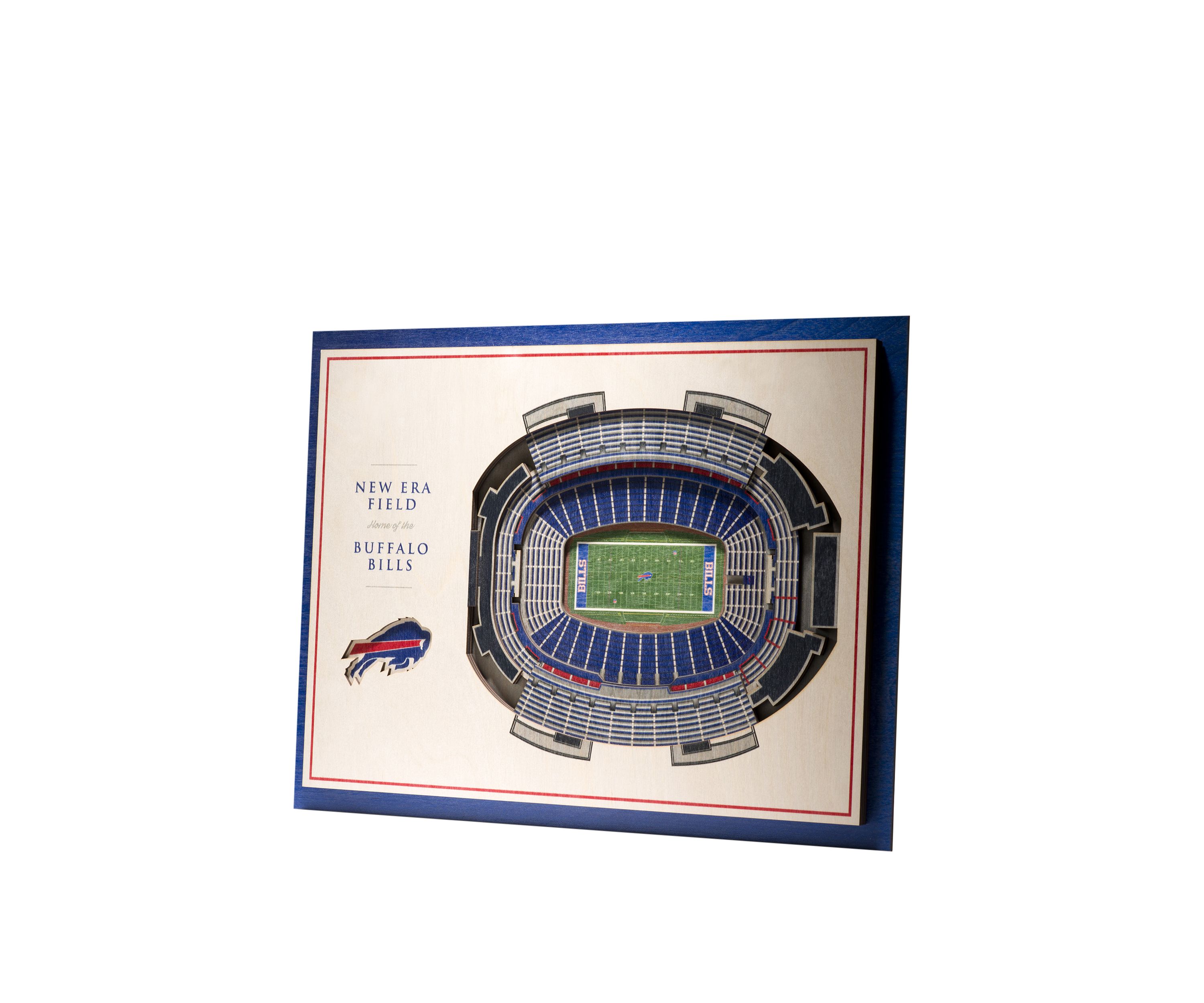 YouTheFan NFL Buffalo Bills 5-Layer StadiumView 3D Wall Art - New Era Field