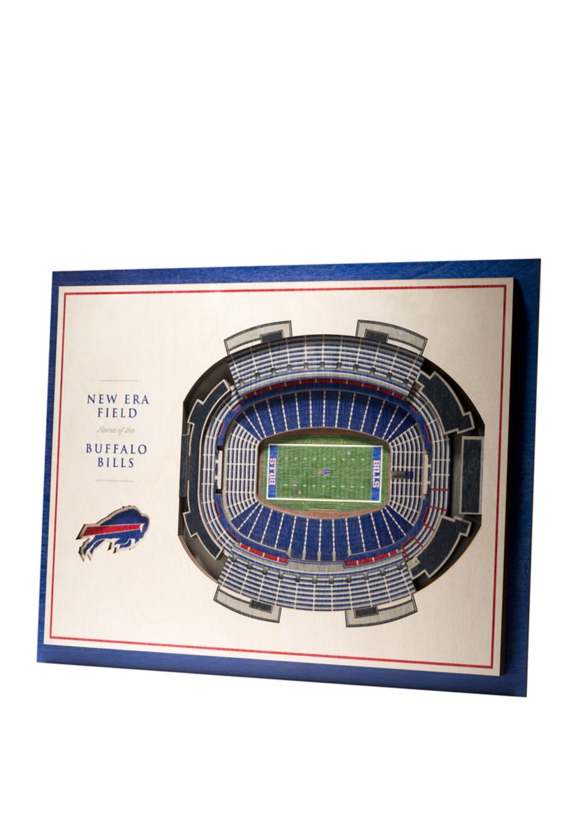 YouTheFan NFL Buffalo Bills 5-Layer StadiumView 3D Wall Art - New Era Field