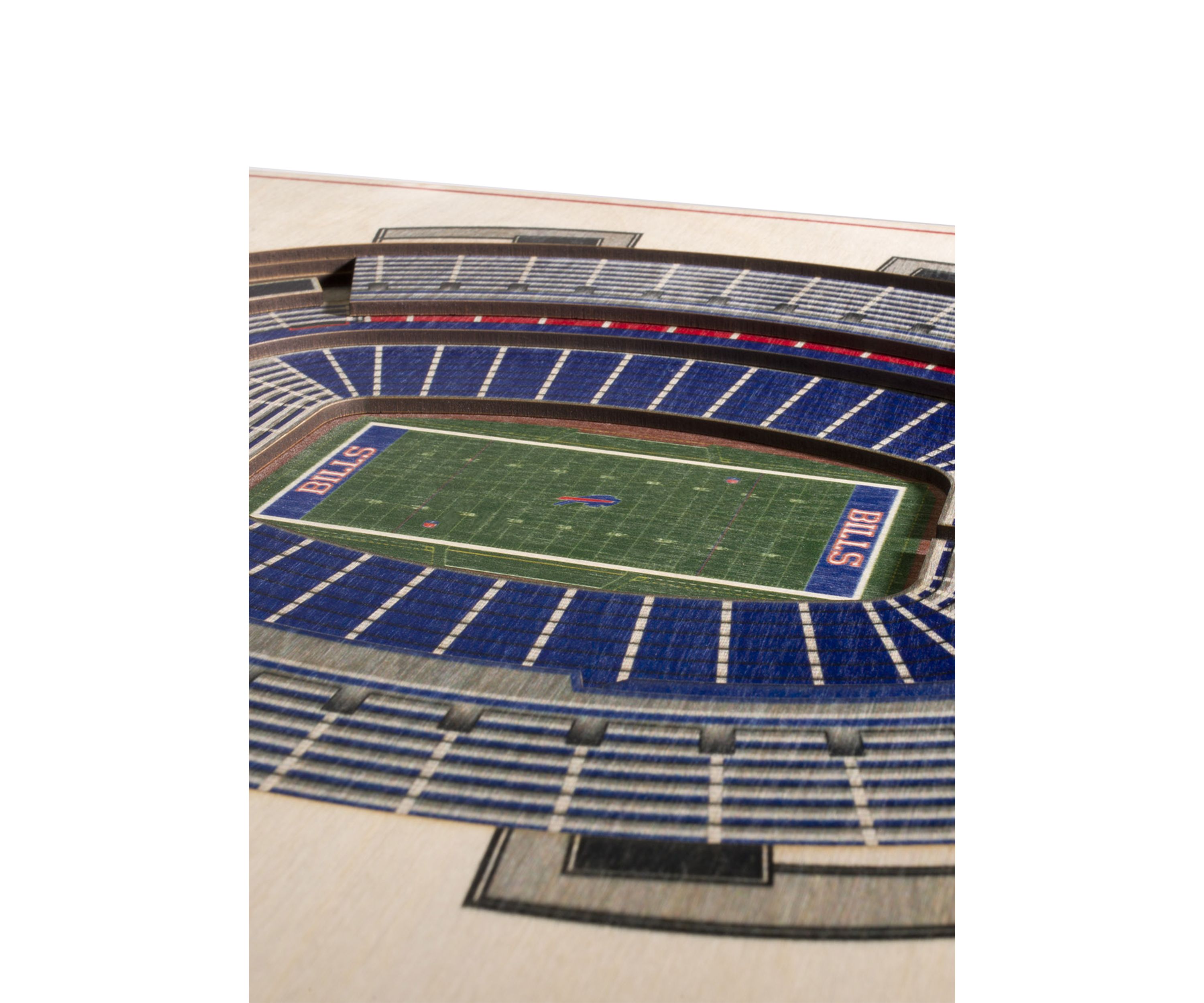YouTheFan NFL Buffalo Bills 5-Layer StadiumView 3D Wall Art - New Era Field