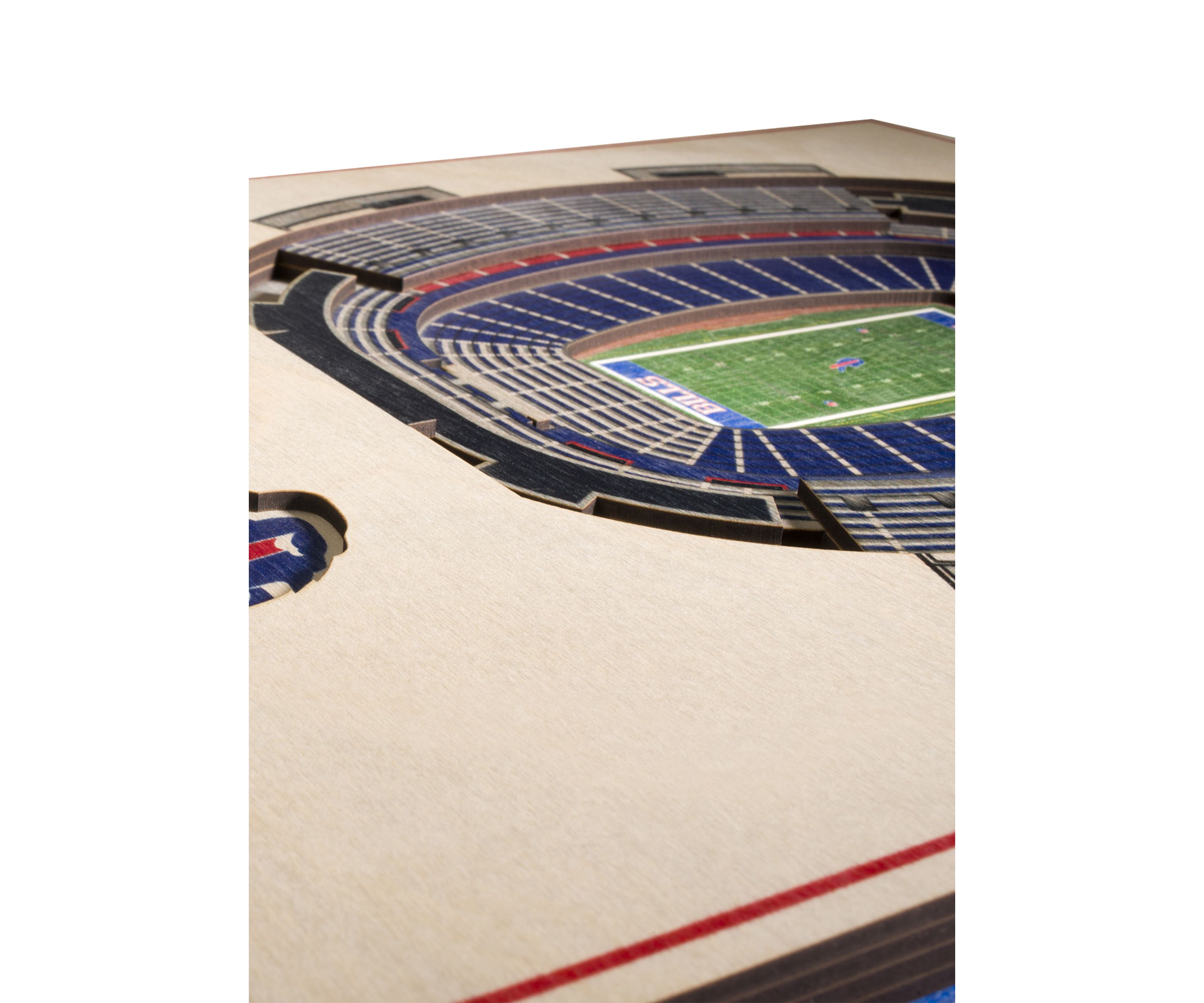 YouTheFan NFL Buffalo Bills 5-Layer StadiumView 3D Wall Art - New Era Field