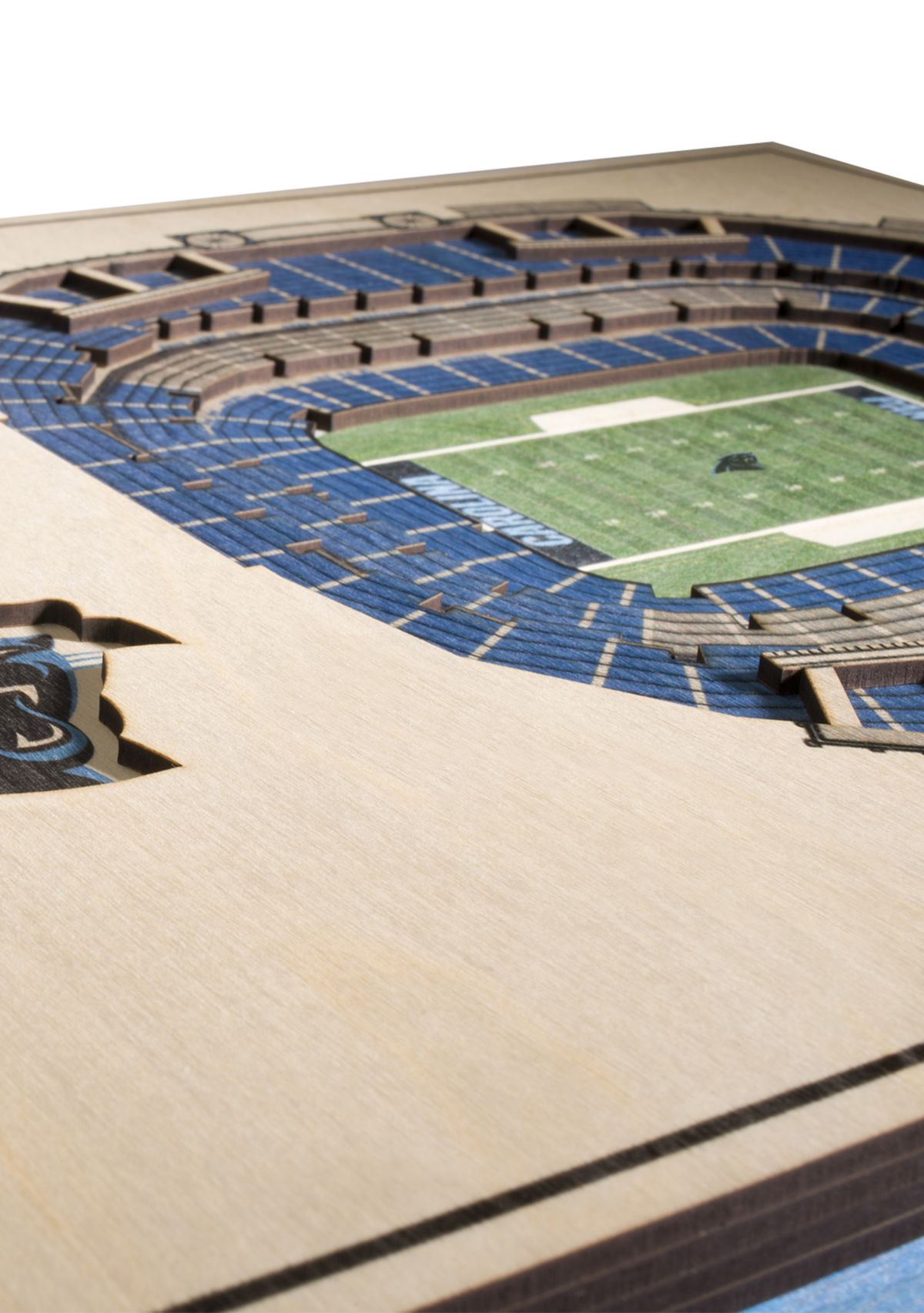 YouTheFan NFL Carolina Panthers 5-Layer StadiumView 3D Wall Art - Bank of America Stadium