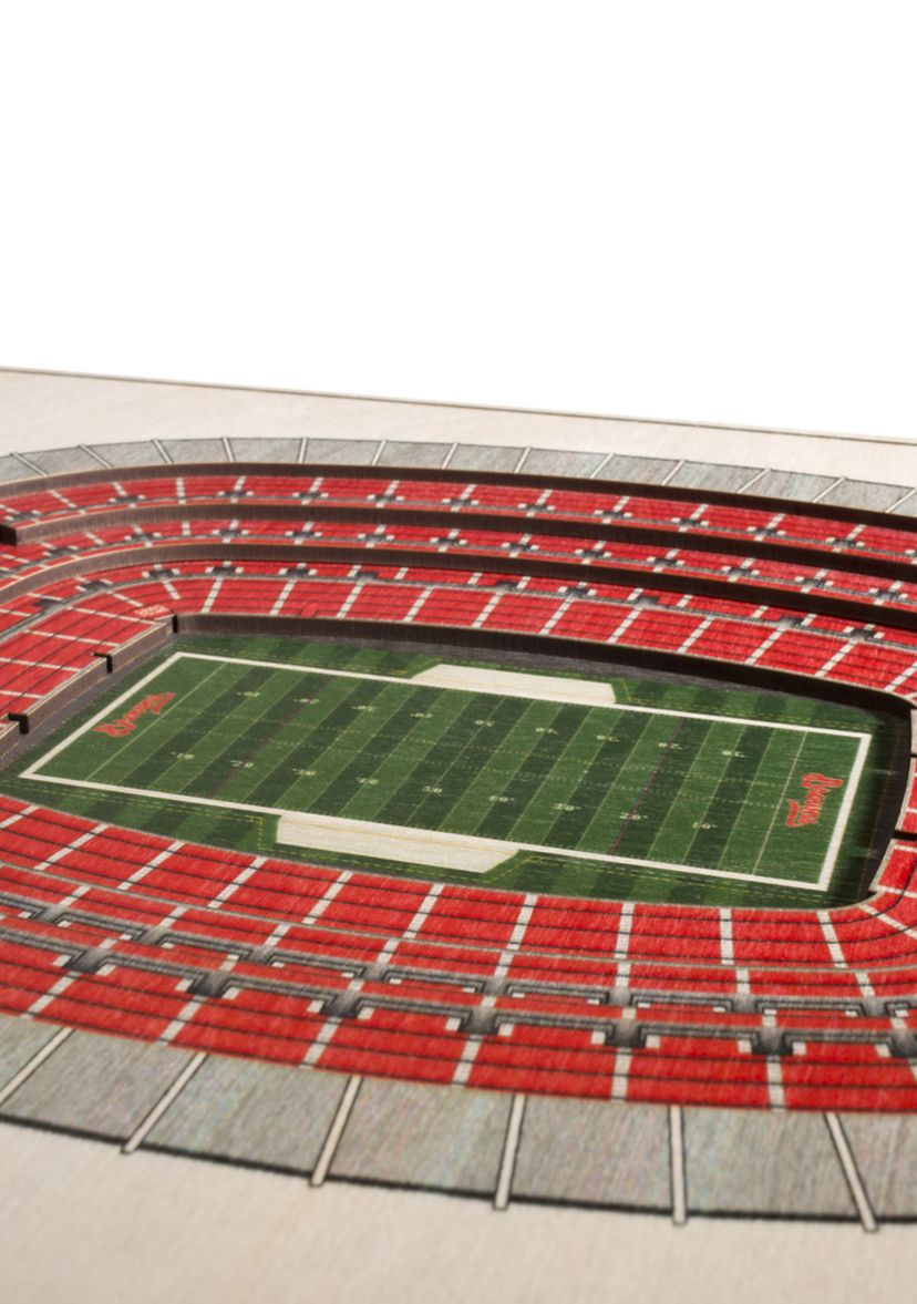 YouTheFan NFL Cleveland Browns 5-Layer StadiumView 3D Wall Art - FirstEnergy Stadium