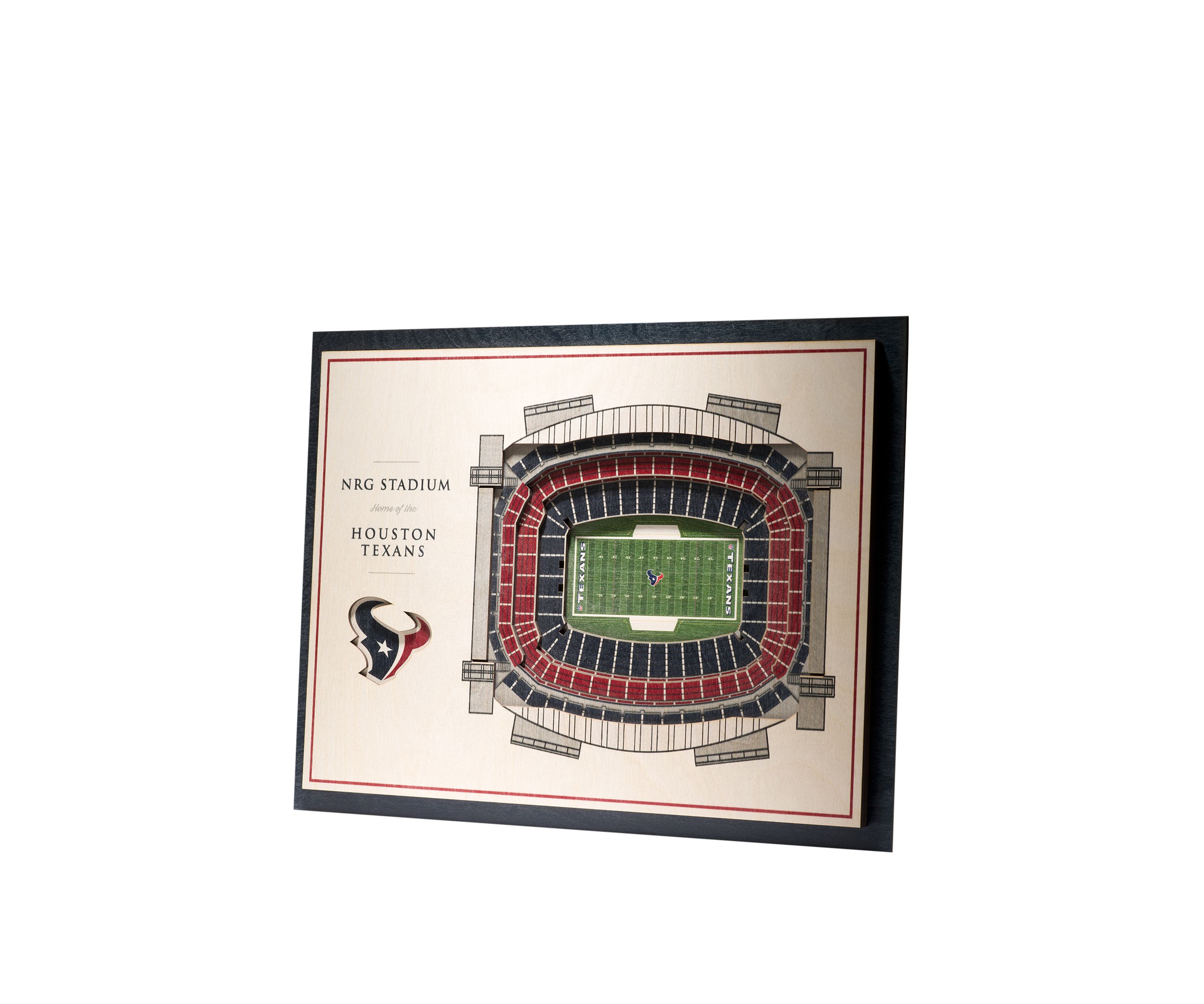 YouTheFan NFL Houston Texans 5-Layer StadiumView 3D Wall Art - NRG Stadium