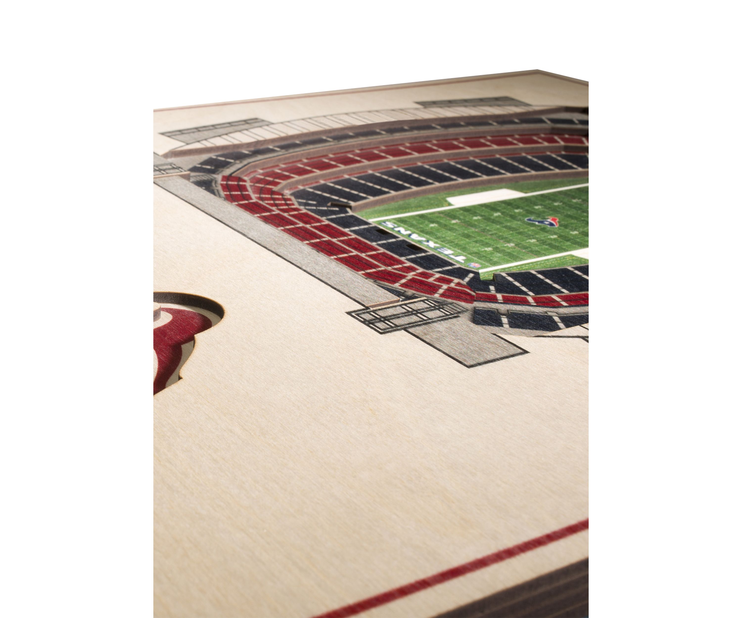 YouTheFan NFL Houston Texans 5-Layer StadiumView 3D Wall Art - NRG Stadium
