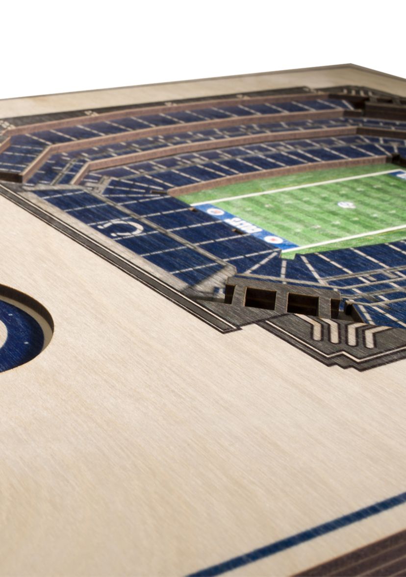 YouTheFan NFL Indianapolis Colts 5-Layer StadiumView 3D Wall Art - Lucas Oil Stadium