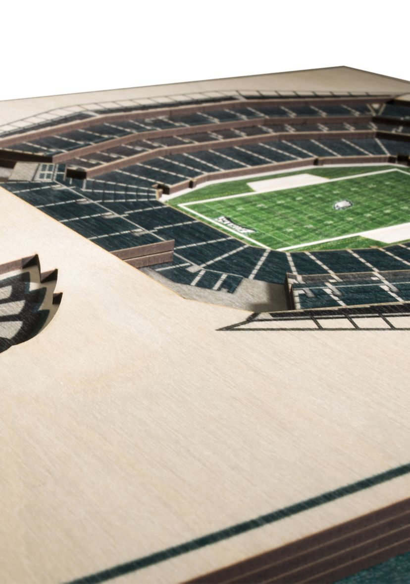 YouTheFan NFL Philadelphia Eagles 5-Layer StadiumView 3D Wall Art - Lincoln Financial Field