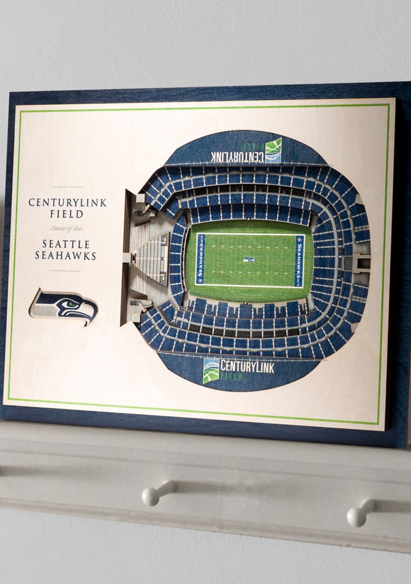 YouTheFan NFL Seattle Seahawks 5-Layer StadiumView 3D Wall Art - CenturyLink Field