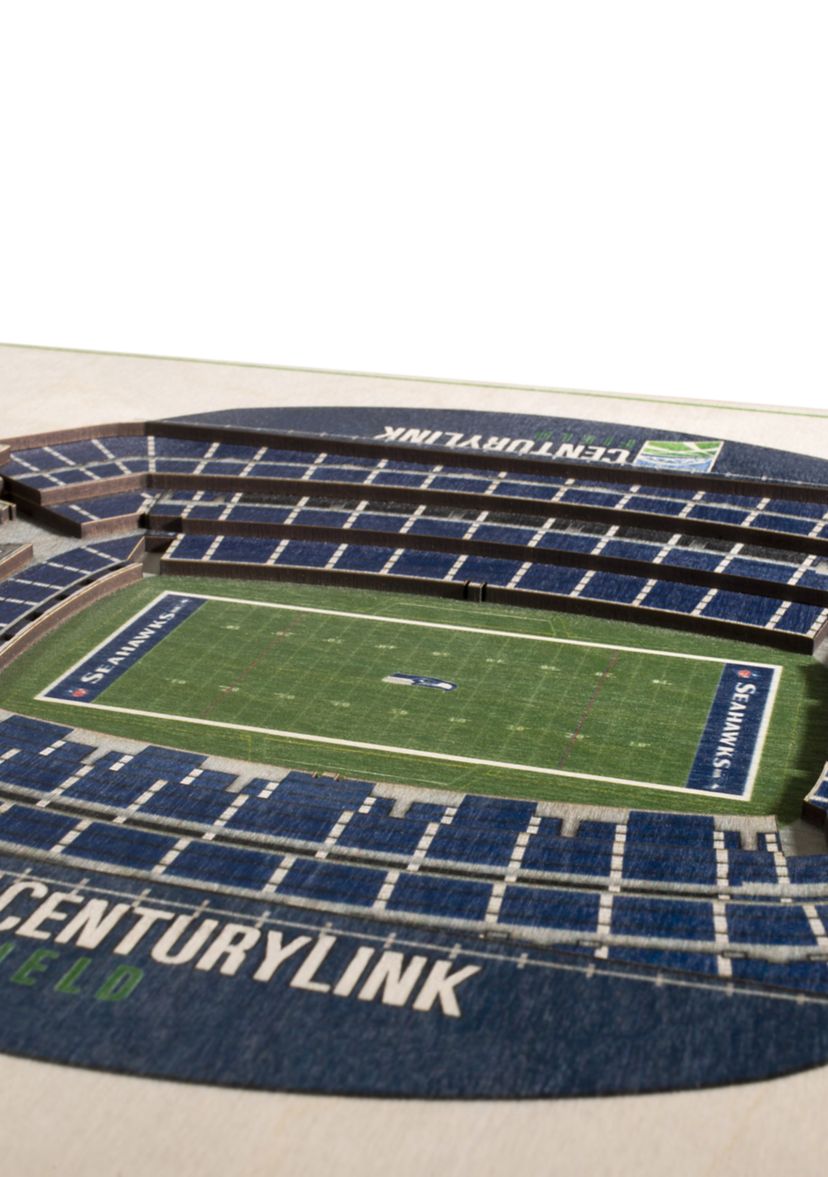 YouTheFan NFL Seattle Seahawks 5-Layer StadiumView 3D Wall Art - CenturyLink Field
