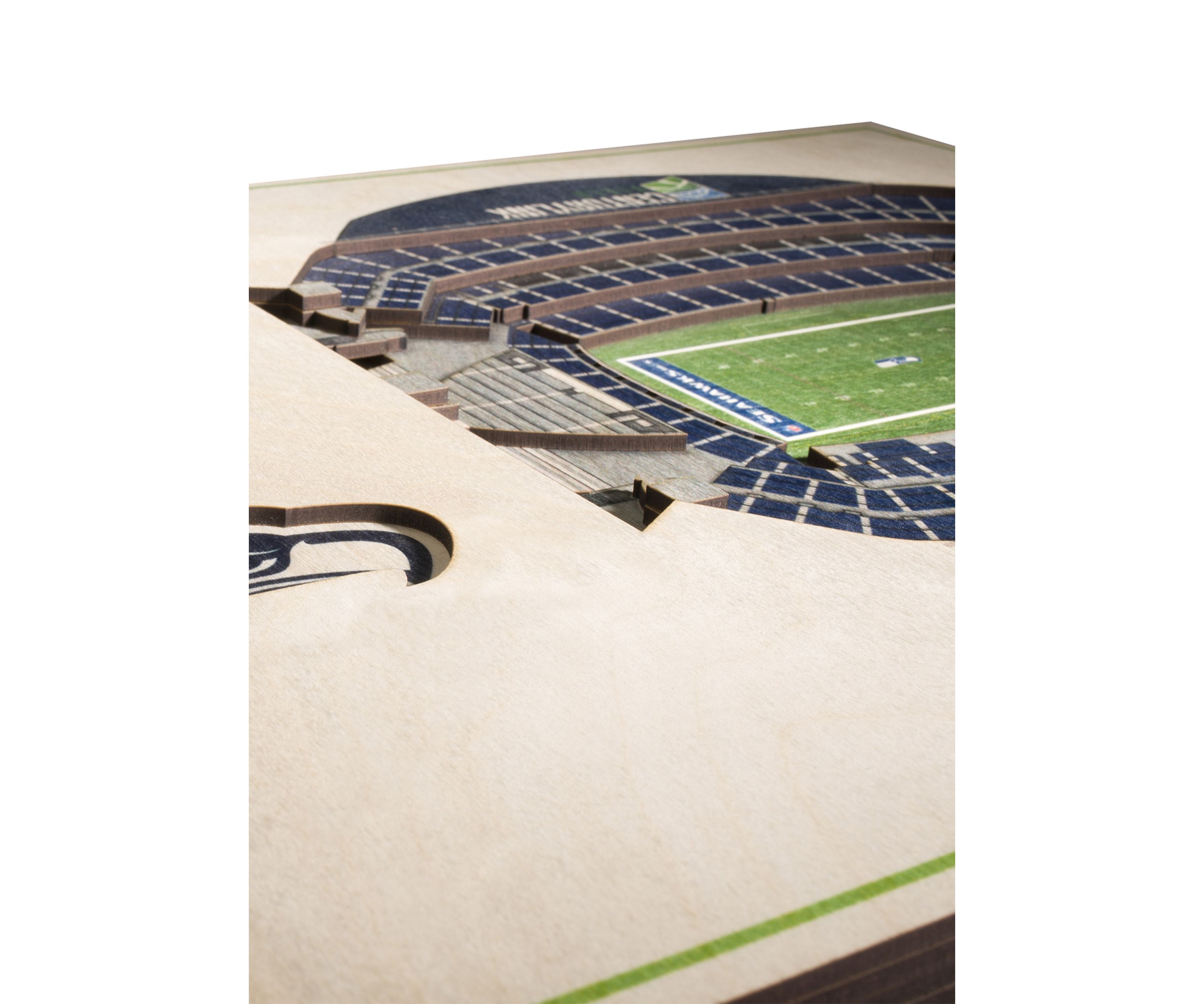 YouTheFan NFL Seattle Seahawks 5-Layer StadiumView 3D Wall Art - CenturyLink Field