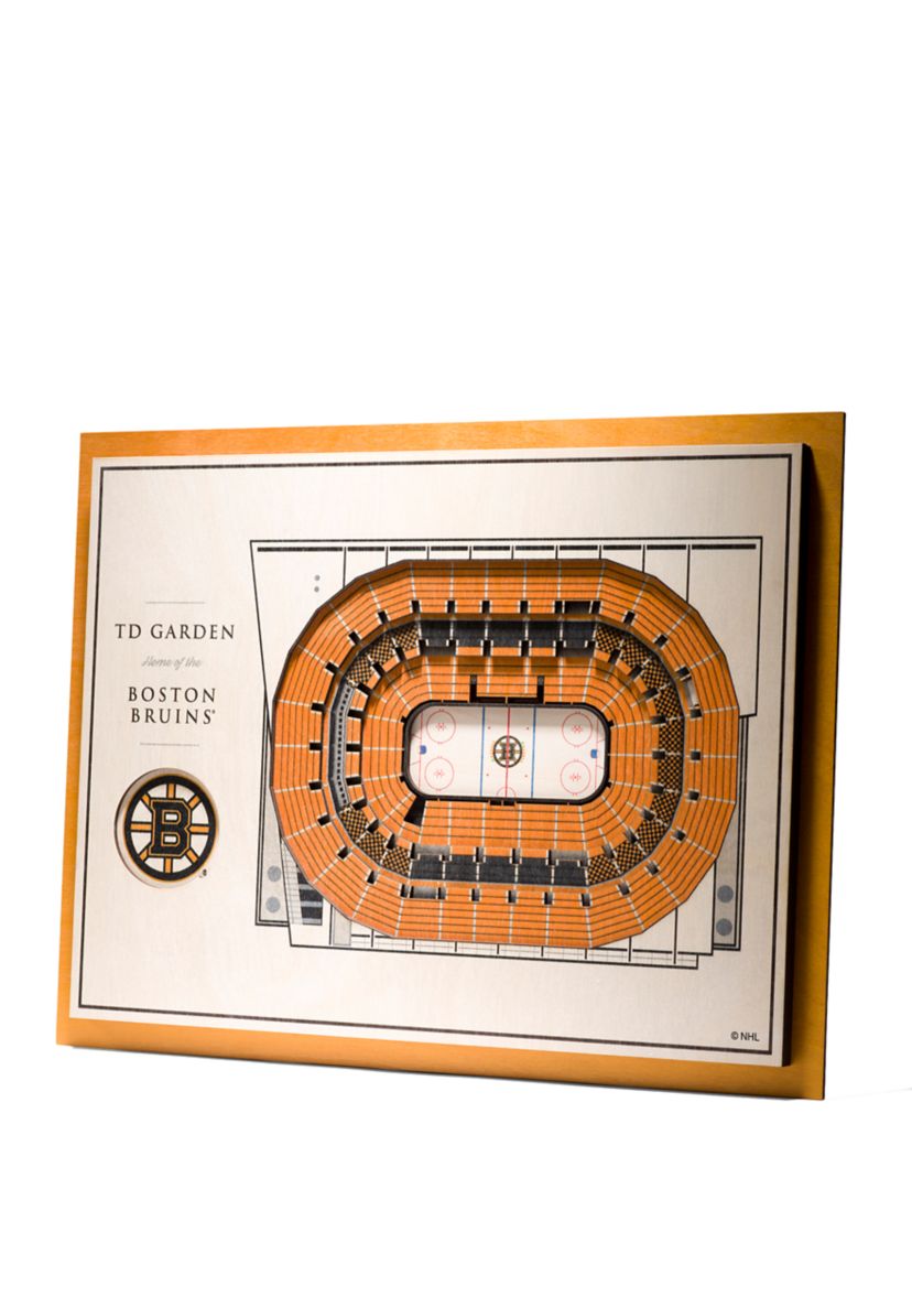 YouTheFan NHL Boston Bruins 5-Layer StadiumView 3D Wall Art - TD Garden
