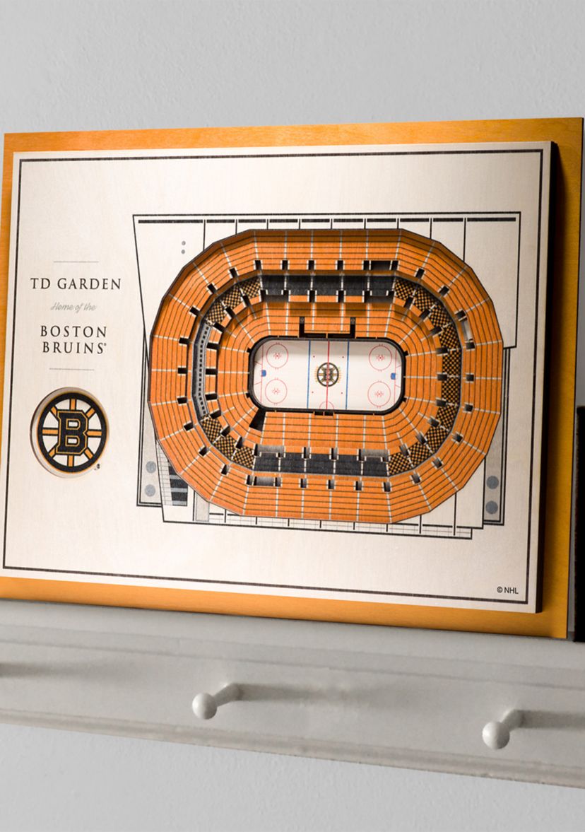 YouTheFan NHL Boston Bruins 5-Layer StadiumView 3D Wall Art - TD Garden