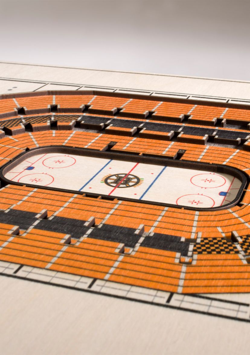 YouTheFan NHL Boston Bruins 5-Layer StadiumView 3D Wall Art - TD Garden
