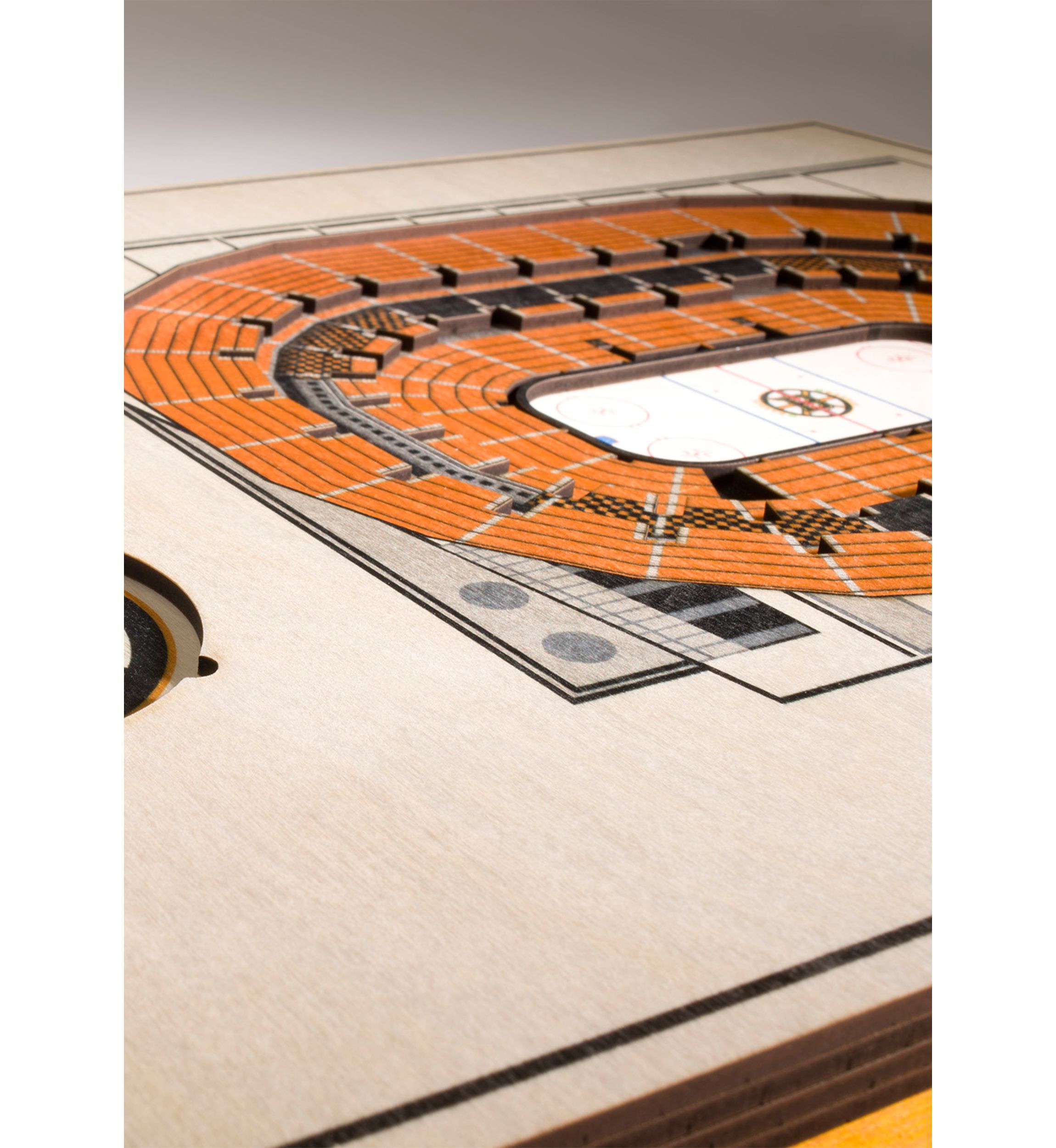 YouTheFan NHL Boston Bruins 5-Layer StadiumView 3D Wall Art - TD Garden