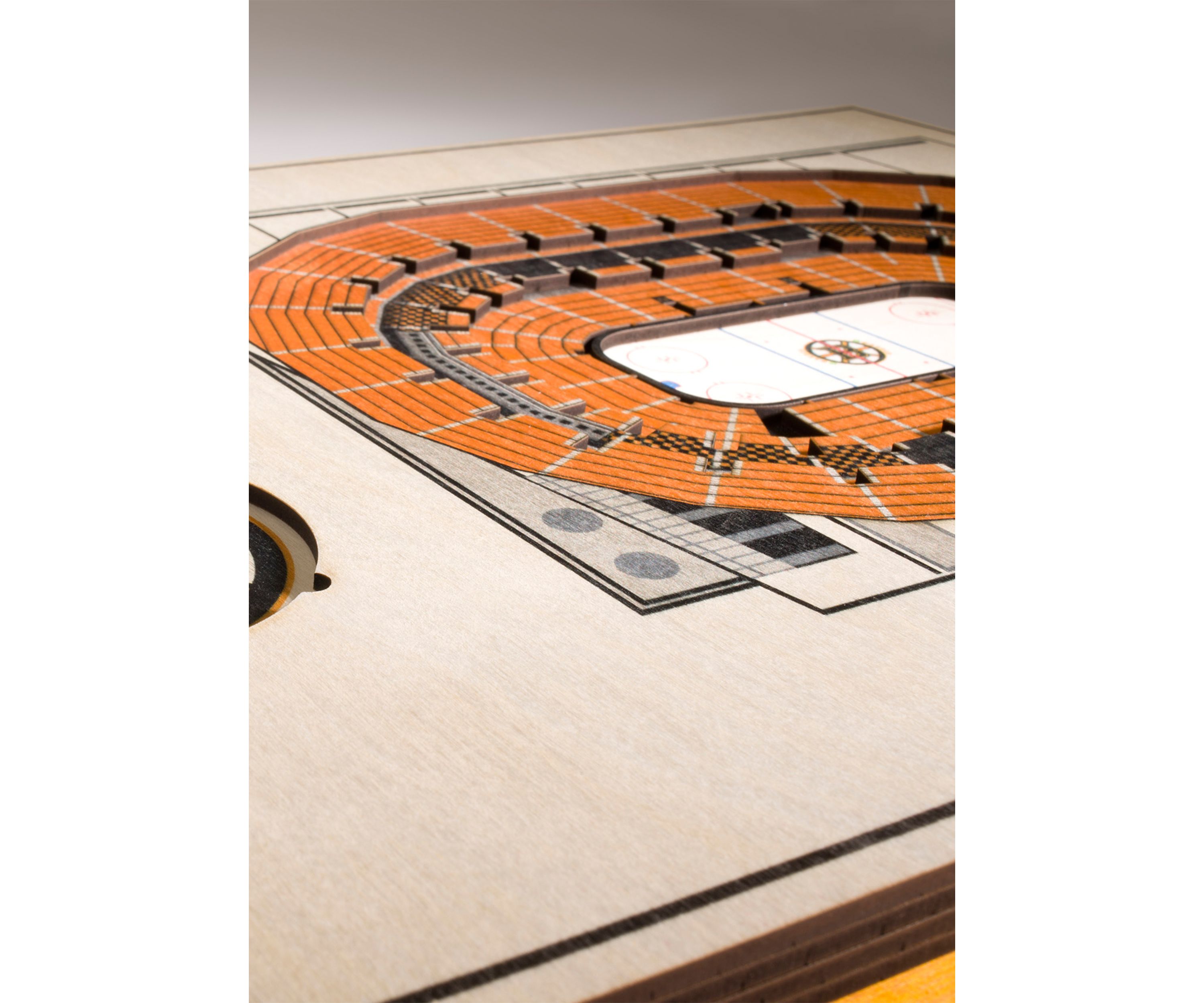 YouTheFan NHL Boston Bruins 5-Layer StadiumView 3D Wall Art - TD Garden