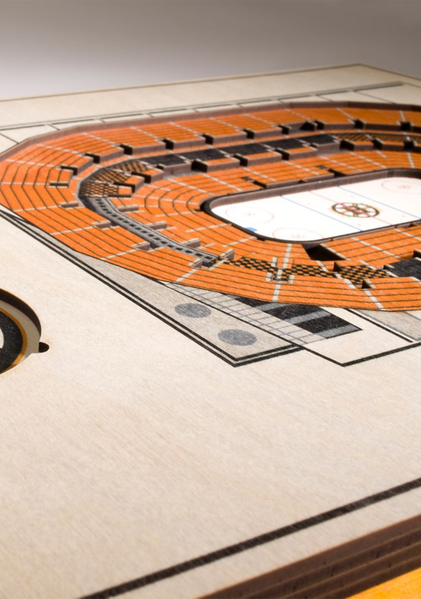 YouTheFan NHL Boston Bruins 5-Layer StadiumView 3D Wall Art - TD Garden