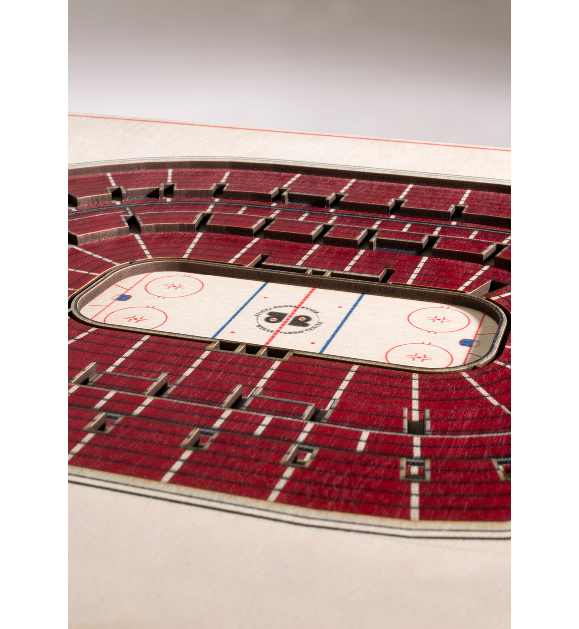 YouTheFan NHL Philadelphia Flyers 5-Layer StadiumView 3D Wall Art - Wells Fargo Center