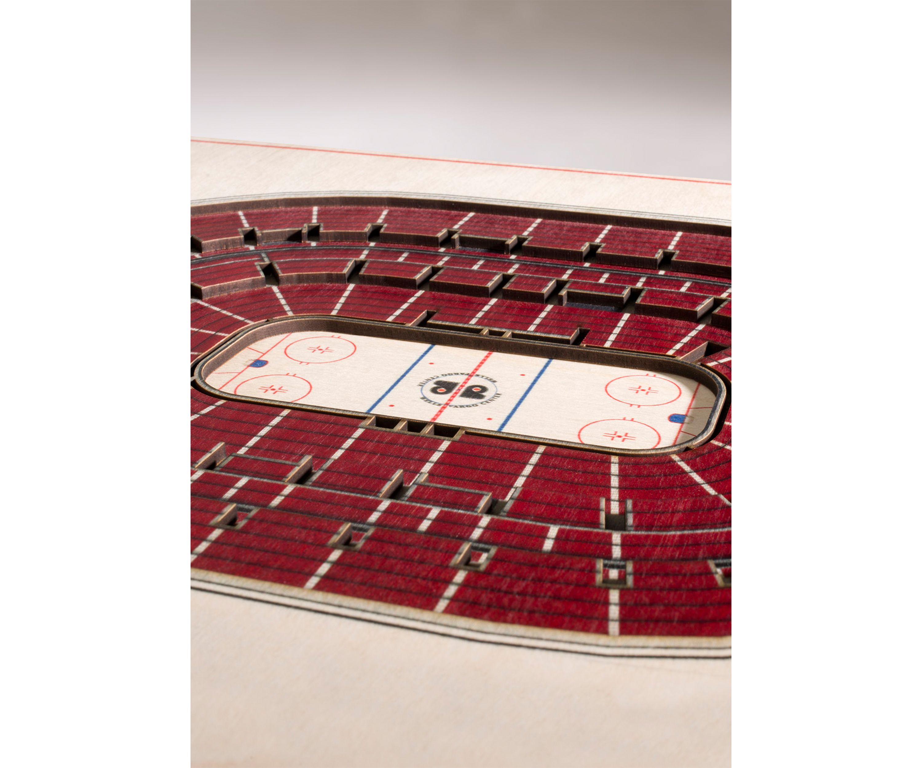 YouTheFan NHL Philadelphia Flyers 5-Layer StadiumView 3D Wall Art - Wells Fargo Center