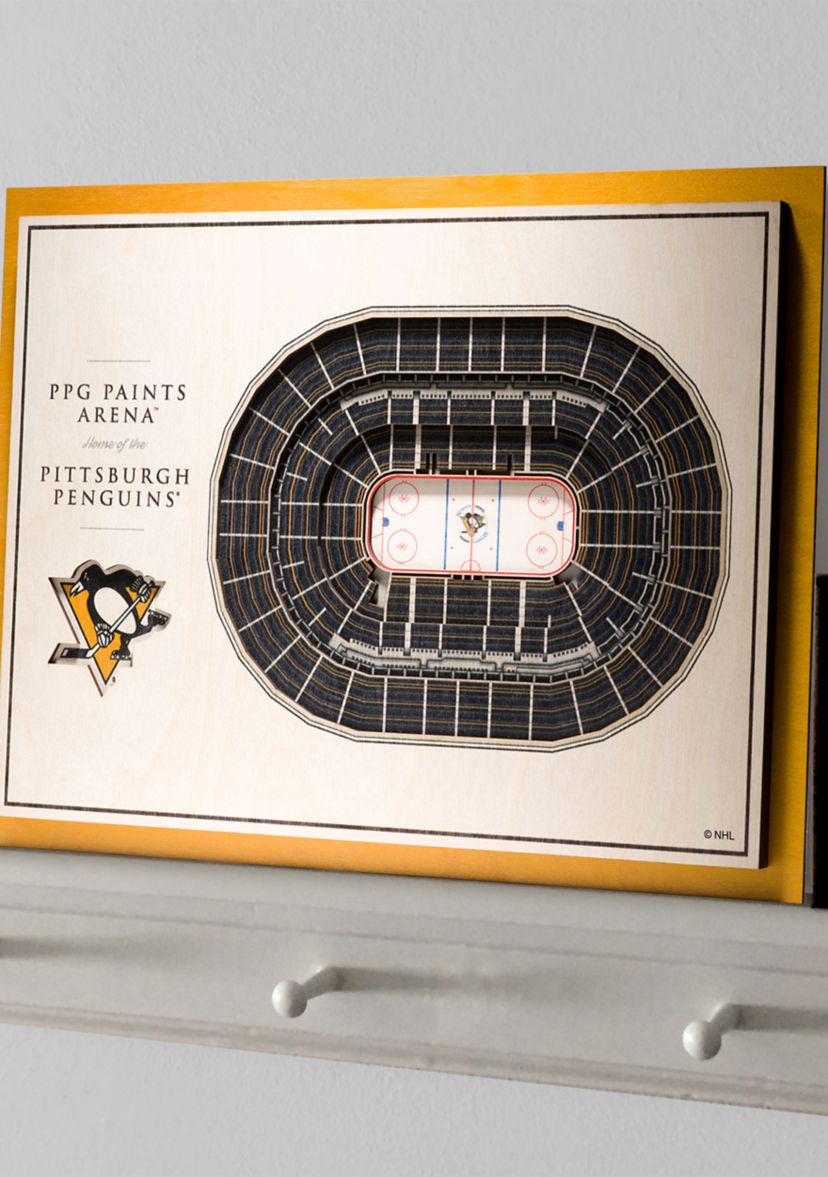 YouTheFan NHL Pittsburgh Penguins 5-Layer StadiumView 3D Wall Art - PPG Paints Arena