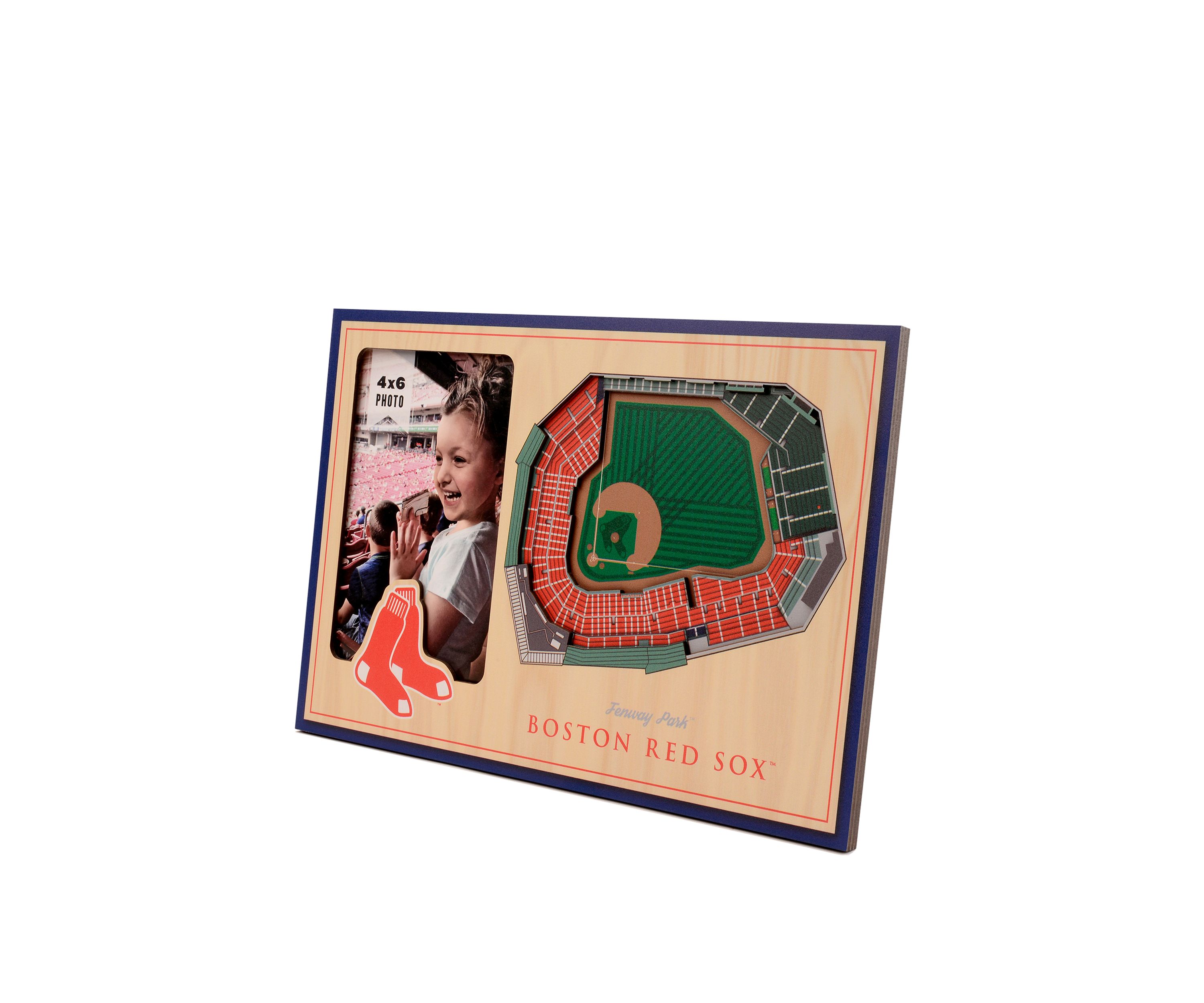 YouTheFan MLB Boston Red Sox 3D StadiumView Picture Frame - Fenway Park