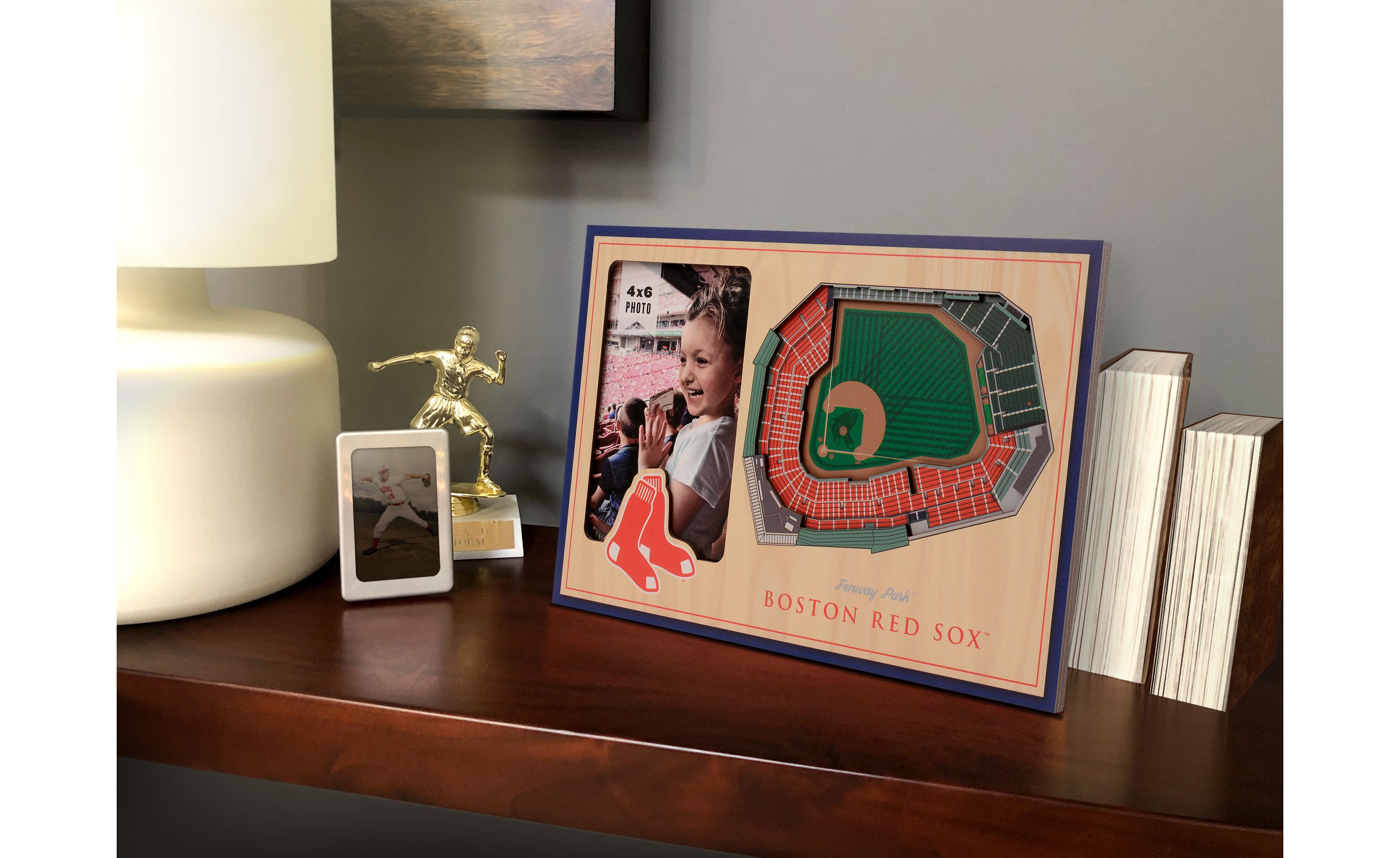 YouTheFan MLB Boston Red Sox 3D StadiumView Picture Frame - Fenway Park