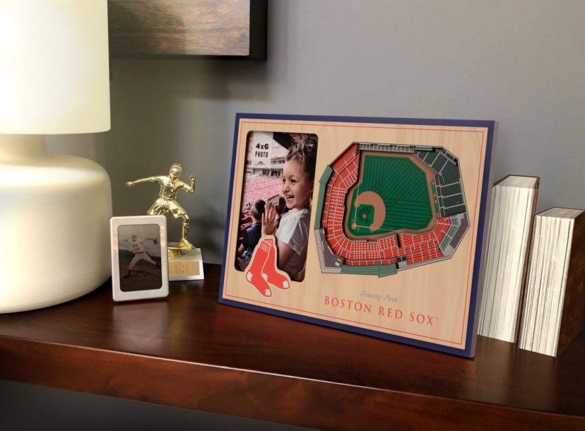 YouTheFan MLB Boston Red Sox 3D StadiumView Picture Frame - Fenway Park