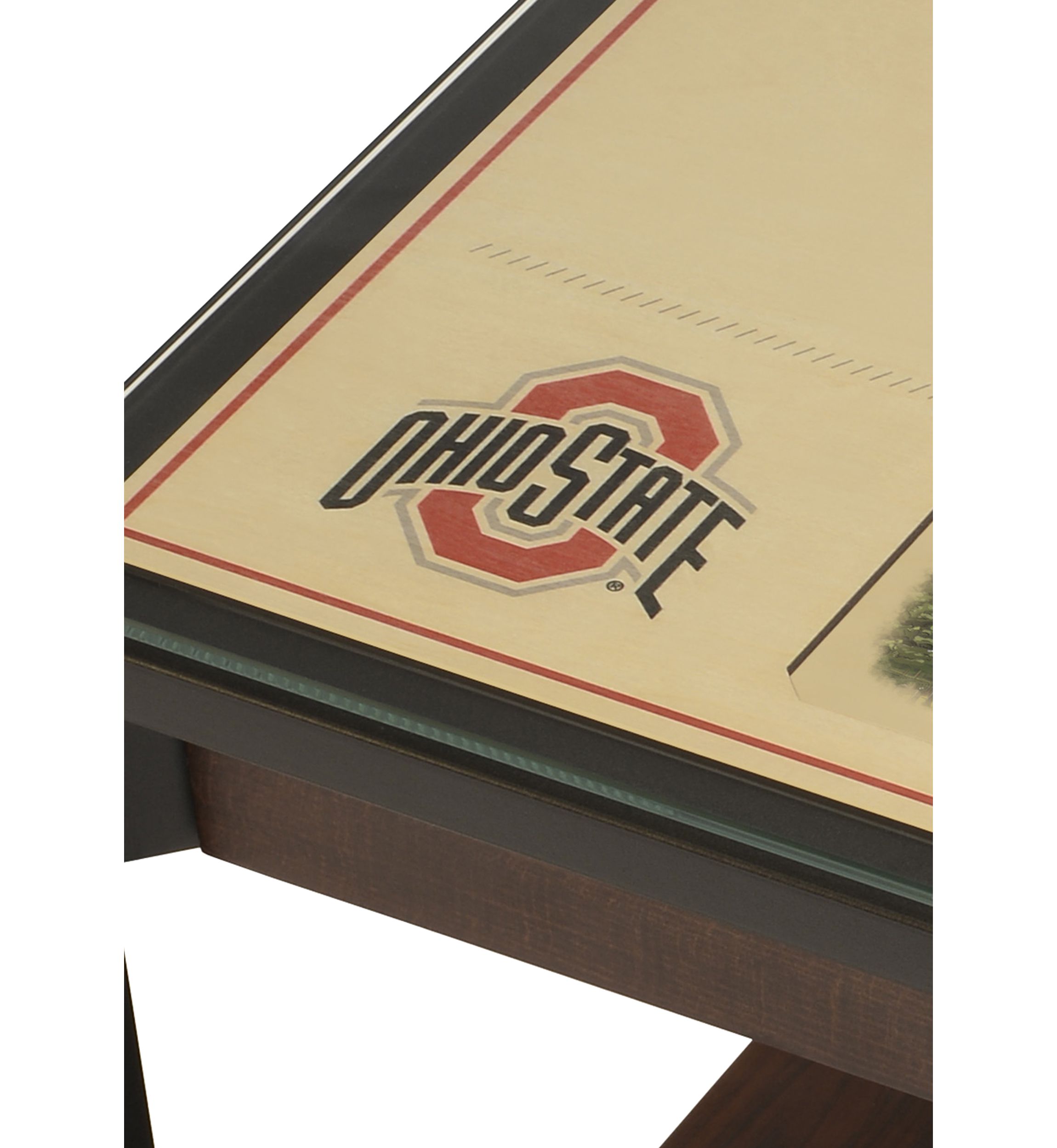 YouTheFan NCAA Ohio State Buckeyes 25-Layer StadiumViews Lighted End Table - Ohio Stadium
