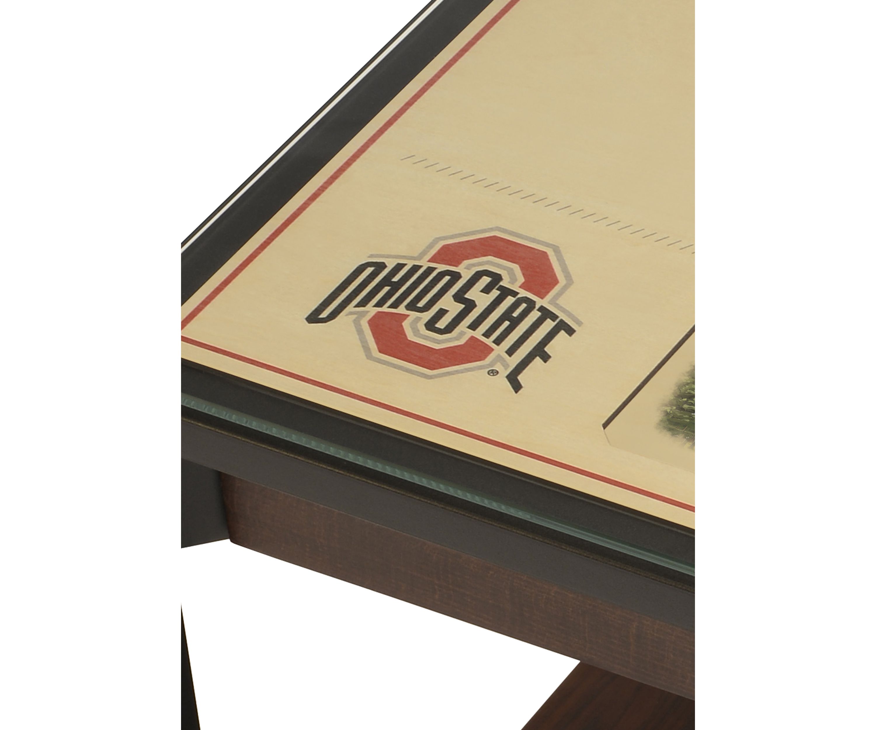 YouTheFan NCAA Ohio State Buckeyes 25-Layer StadiumViews Lighted End Table - Ohio Stadium
