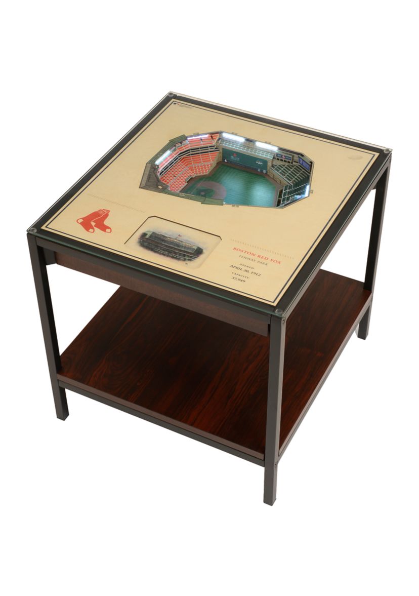 YouTheFan MLB Boston Red Sox 25-Layer StadiumViews Lighted End Table - Fenway Park