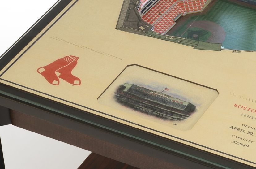 YouTheFan MLB Boston Red Sox 25-Layer StadiumViews Lighted End Table - Fenway Park