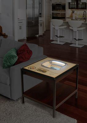 YouTheFan NFL Pittsburgh Steelers 25-Layer StadiumViews Lighted End Table - Heinz Field