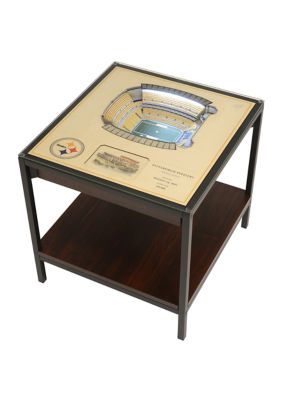 YouTheFan NFL Pittsburgh Steelers 25-Layer StadiumViews Lighted End Table - Heinz Field