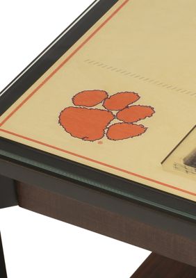 Ncaa Clemson Tigers 25 Layer Stadiumviews Lighted End Table Memorial Stadium