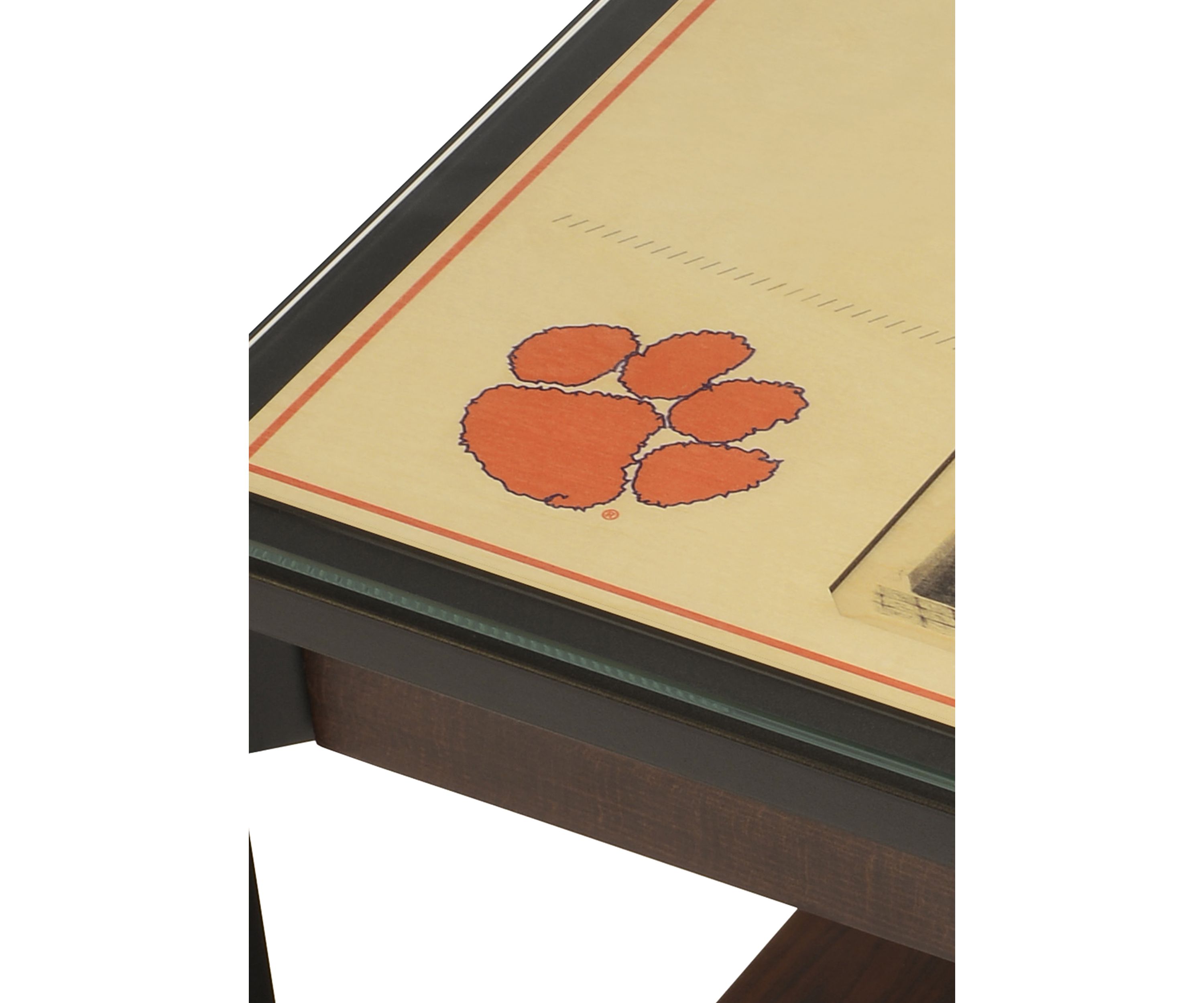 YouTheFan NCAA Clemson Tigers 25-Layer StadiumViews Lighted End Table - Memorial Stadium