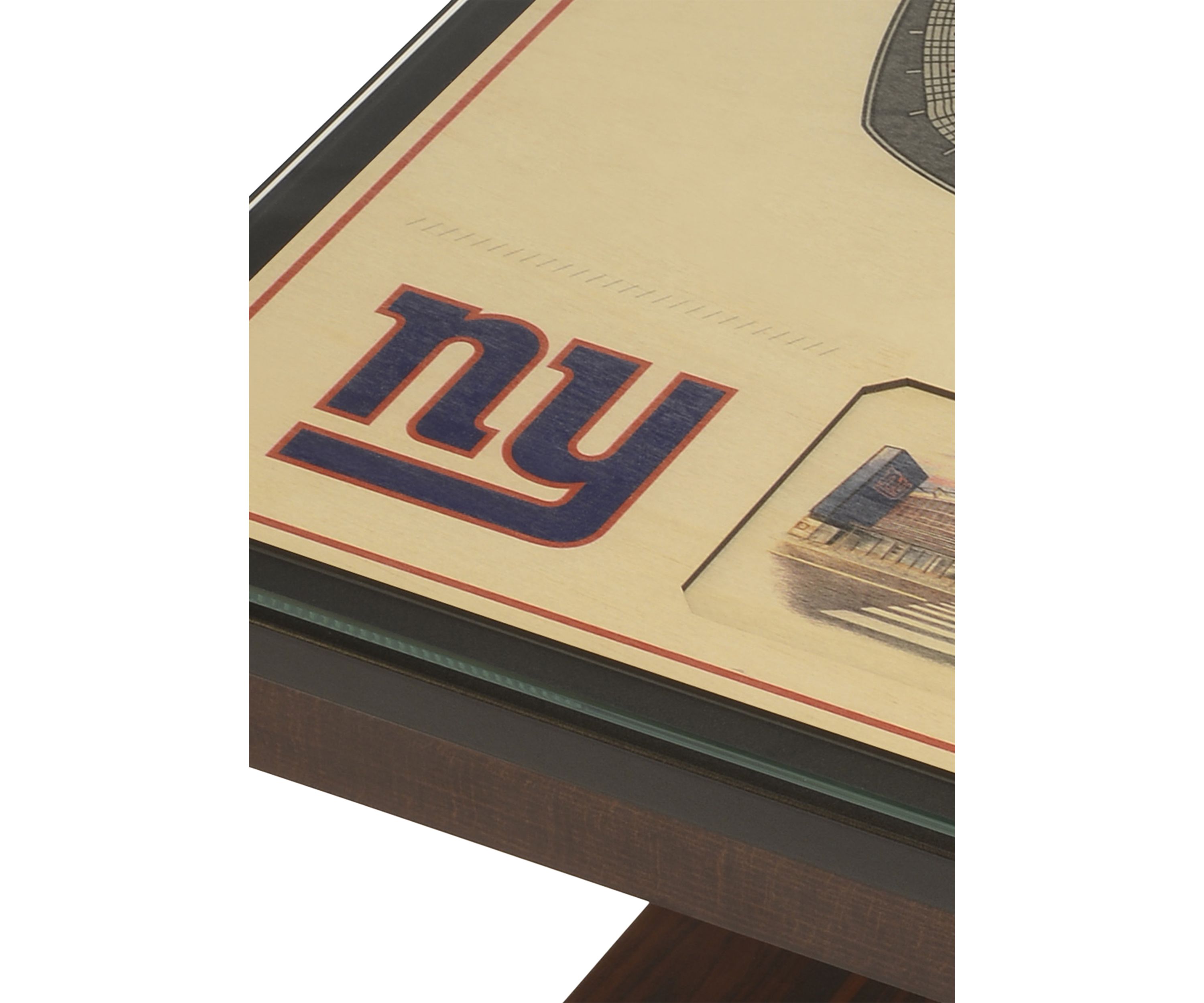 YouTheFan NFL New York Giants 25-Layer StadiumViews Lighted End Table - MetLife Stadium