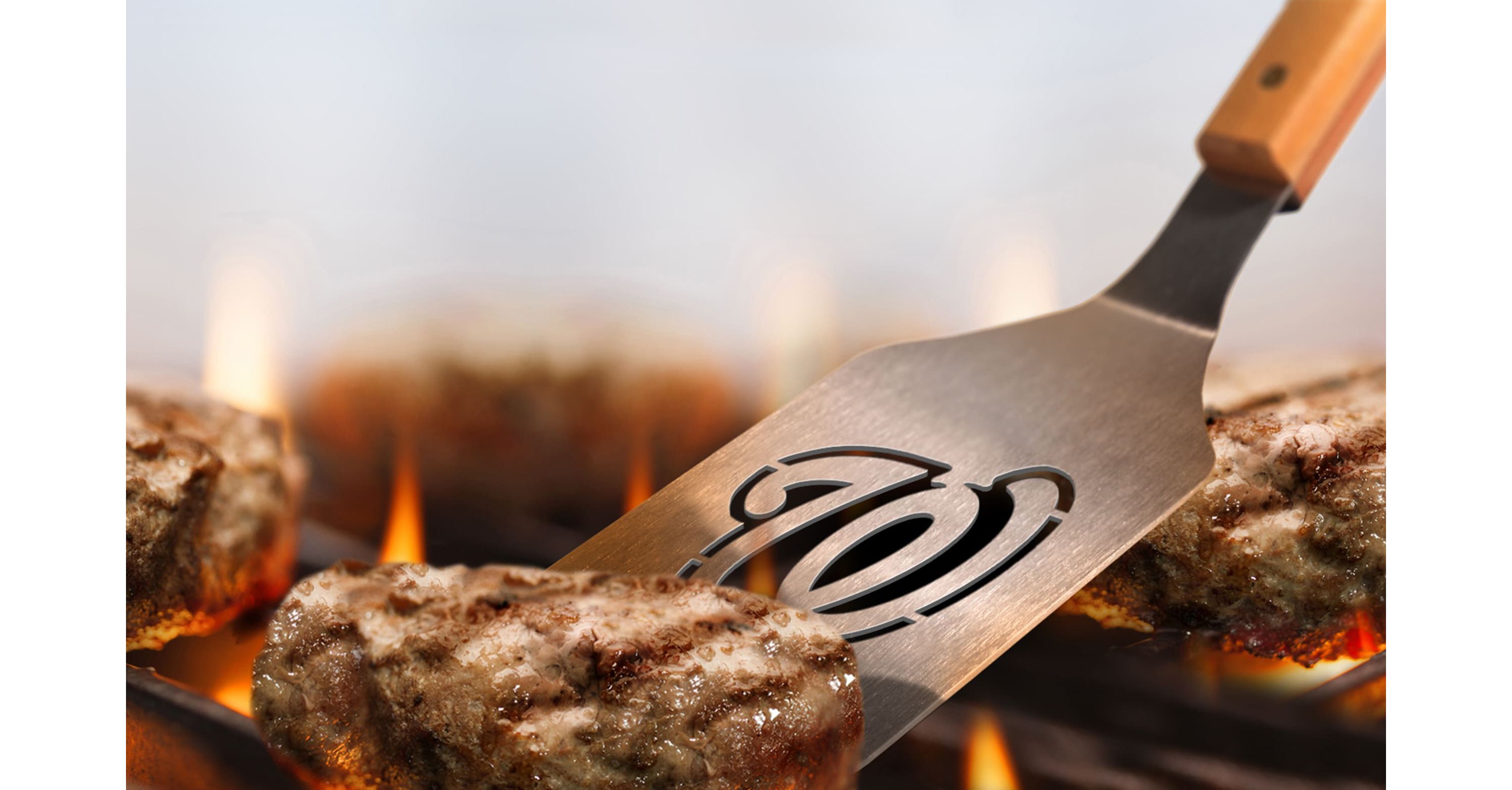 YouTheFan MLB Washington Nationals Classic Series 3-Piece BBQ Set